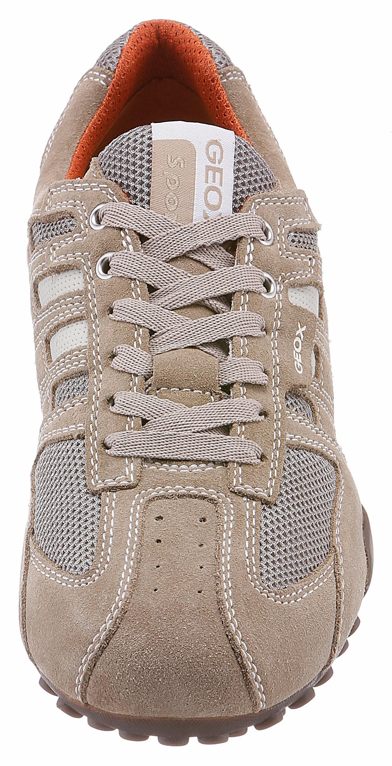 Geox Baskets Snake Beige / Dark Orange EU 45 Homme 3