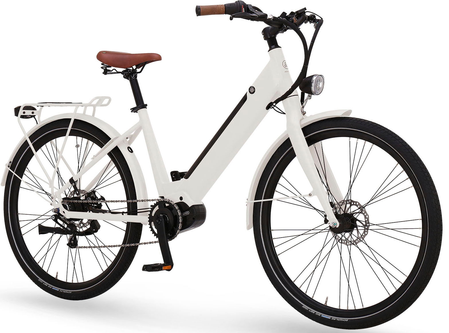 eGO Movement E-Bike »City 250 45 Mittelmotor Weiß kaufen Wave auf Enviolo, W 25 cm 28\