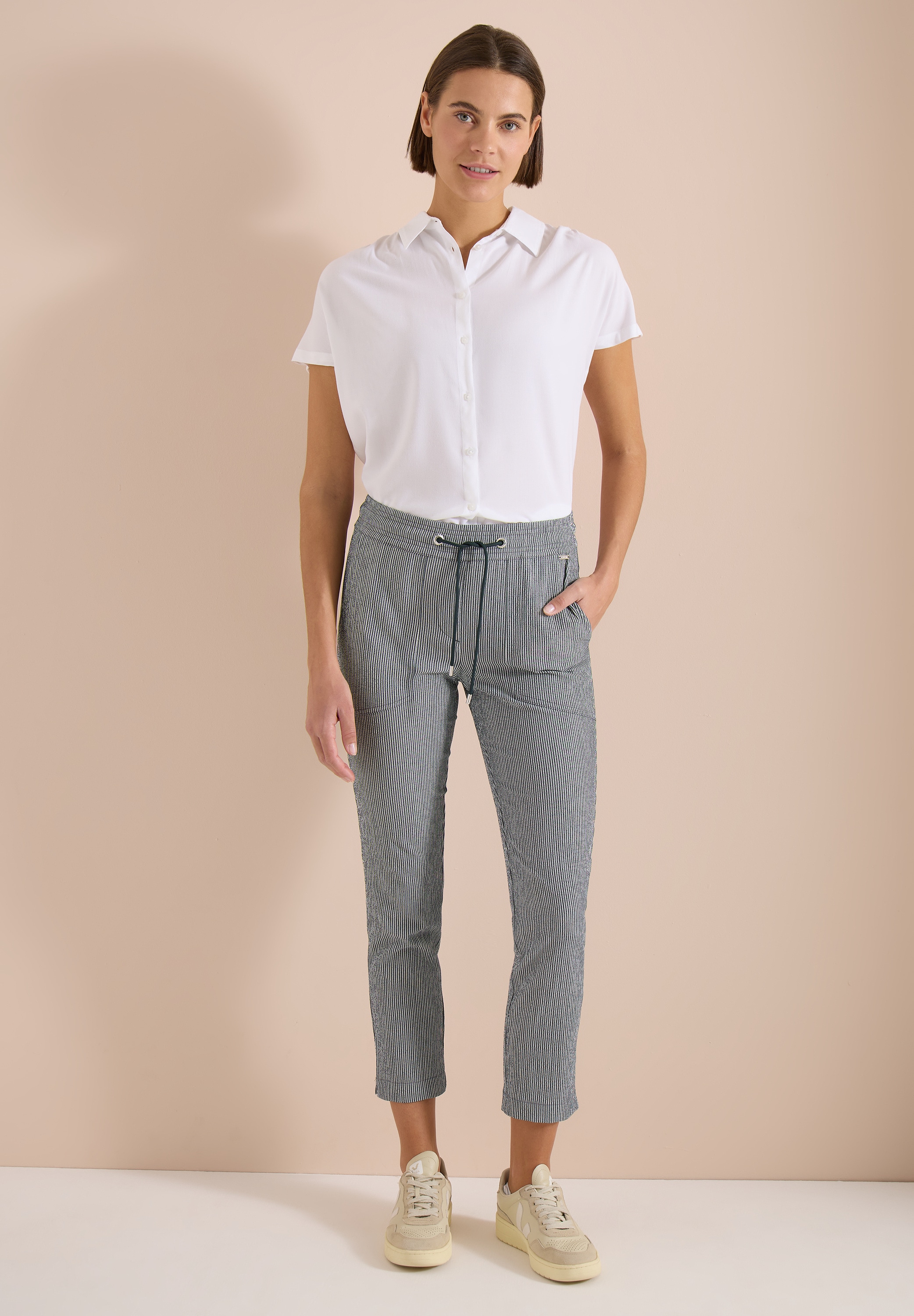 Cecil Stoffhose  Middle Waist