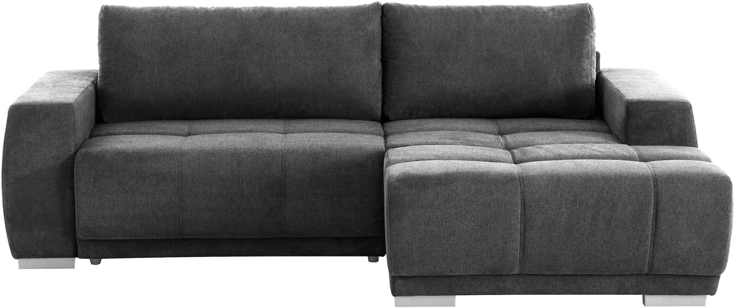 INOSIGN Ecksofa »Bolero L-Form«, wahlweise mit Bettfunktion & Bettkasten