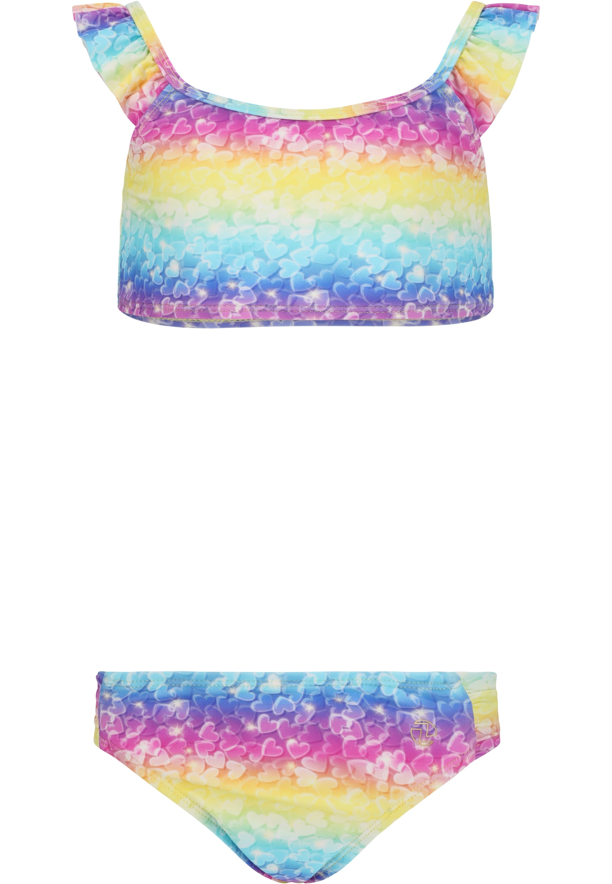 ZIGZAG Balconette-Bikini »Carly«, (2 St., Panty), mit stylischem Rüschendetail