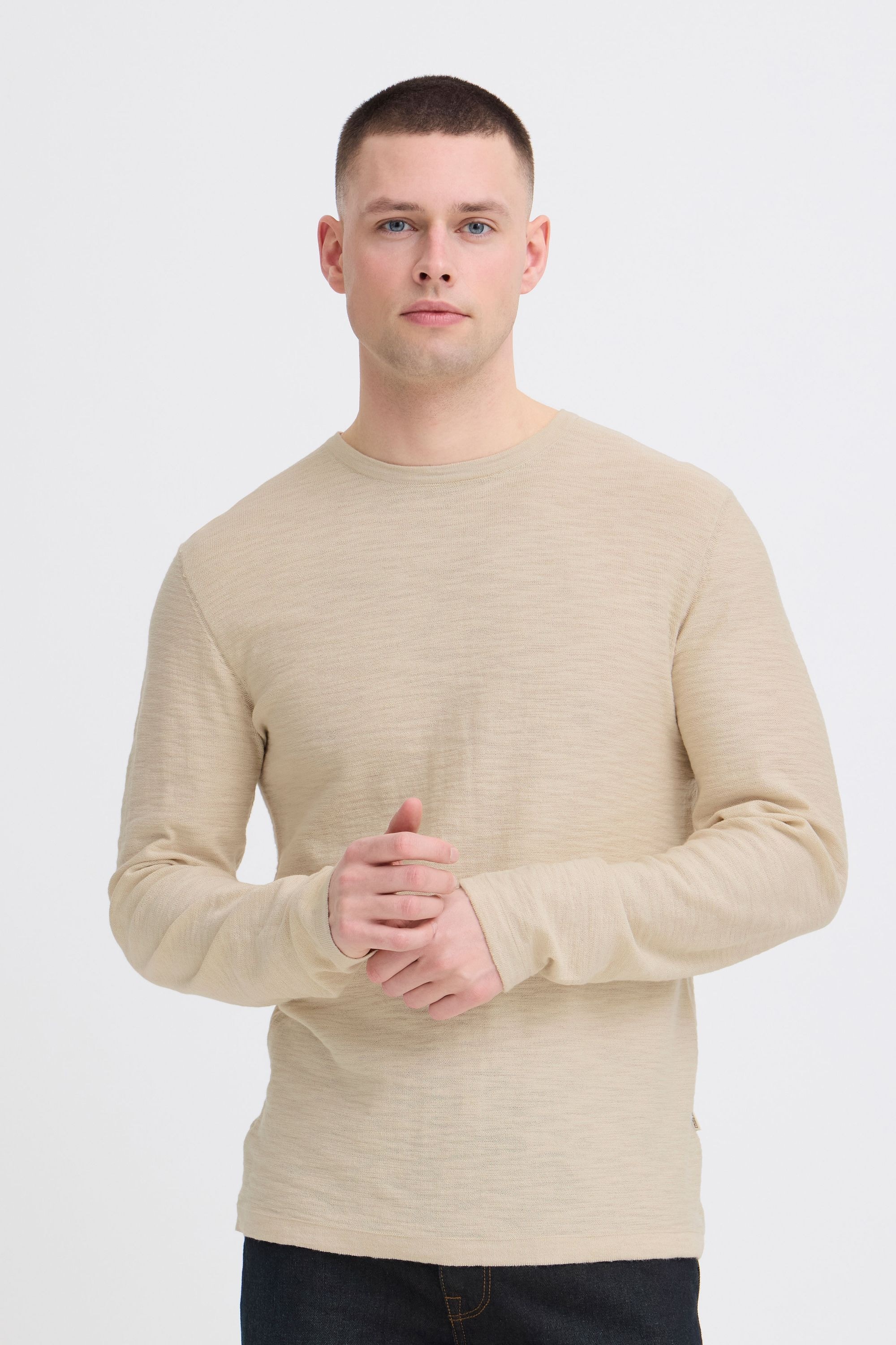 Blend Strickpullover "BHAbas" Basic Strickpullover günstig online kaufen