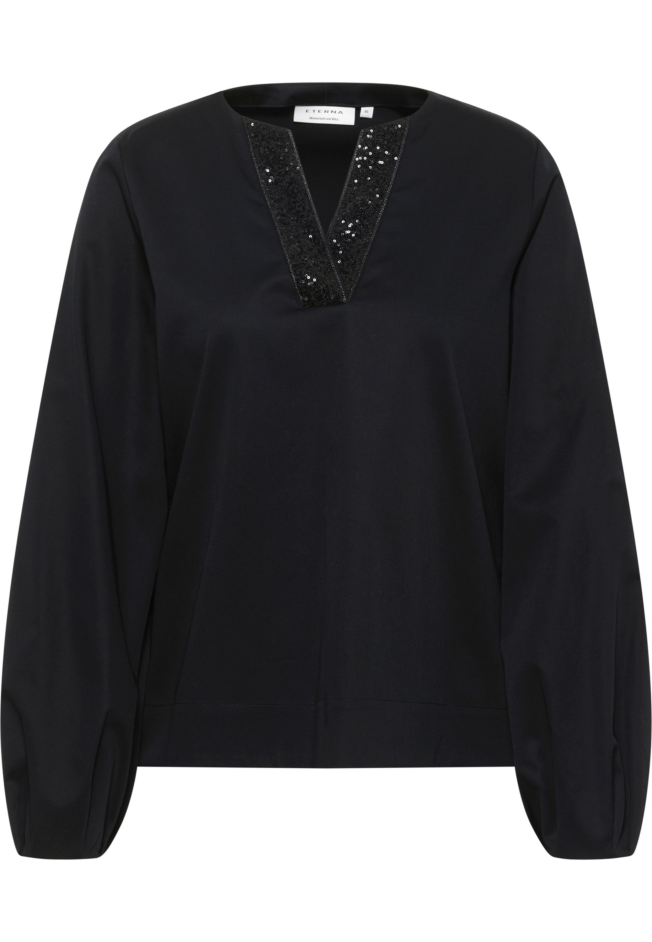 Eterna Longbluse »LOOSE FIT«, EASY IRON (bügelleicht)