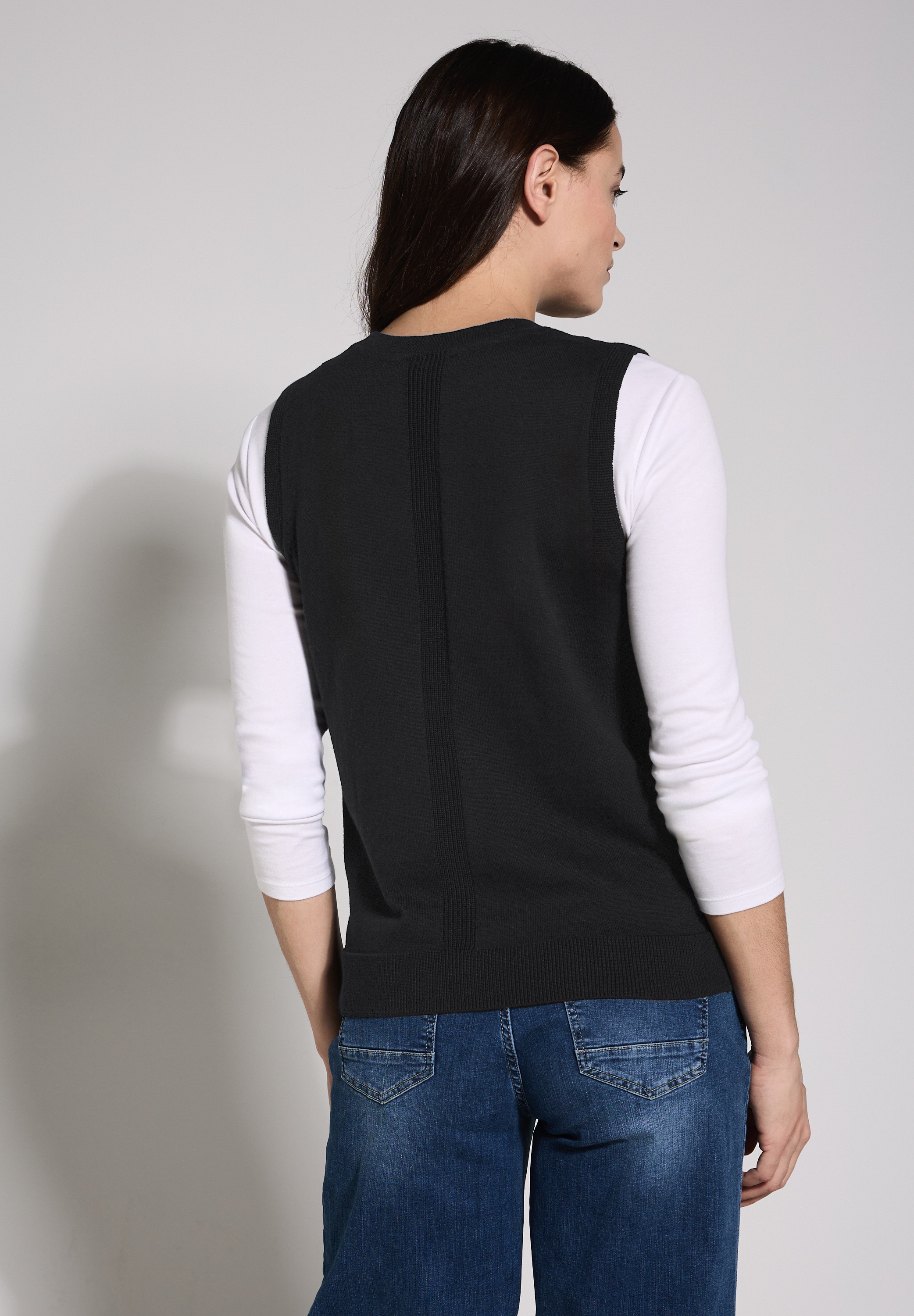 Cecil Strickpullover, aus reiner Baumwolle
