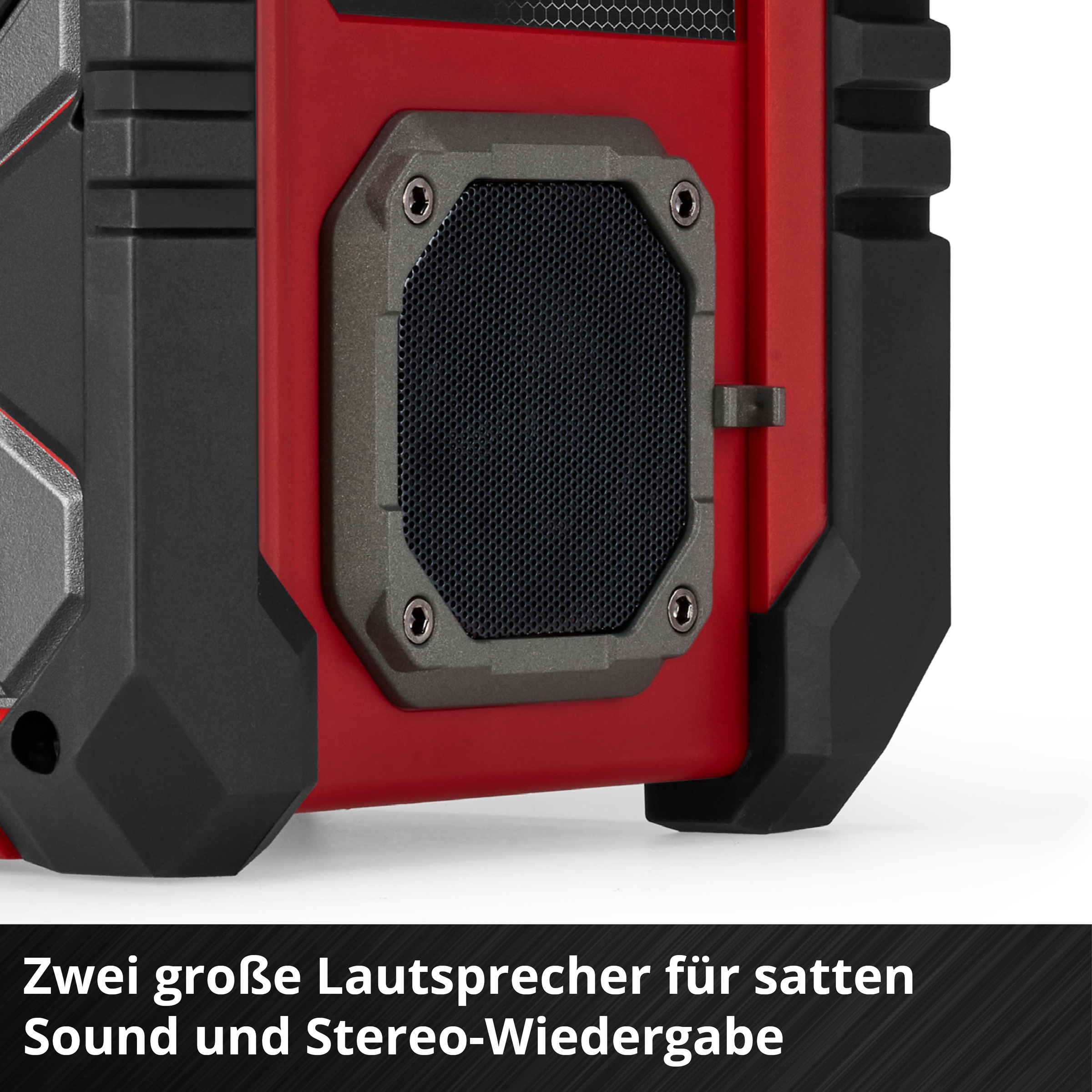 Einhell Baustellenradio »Akku-Radio TE-CR 18 Li (1x 4,0 Ah PLUS)«, (FM-Tuner-Digitalradio (DAB+)-FM-Tuner mit RDS), Inkl. Akku und Ladegerät