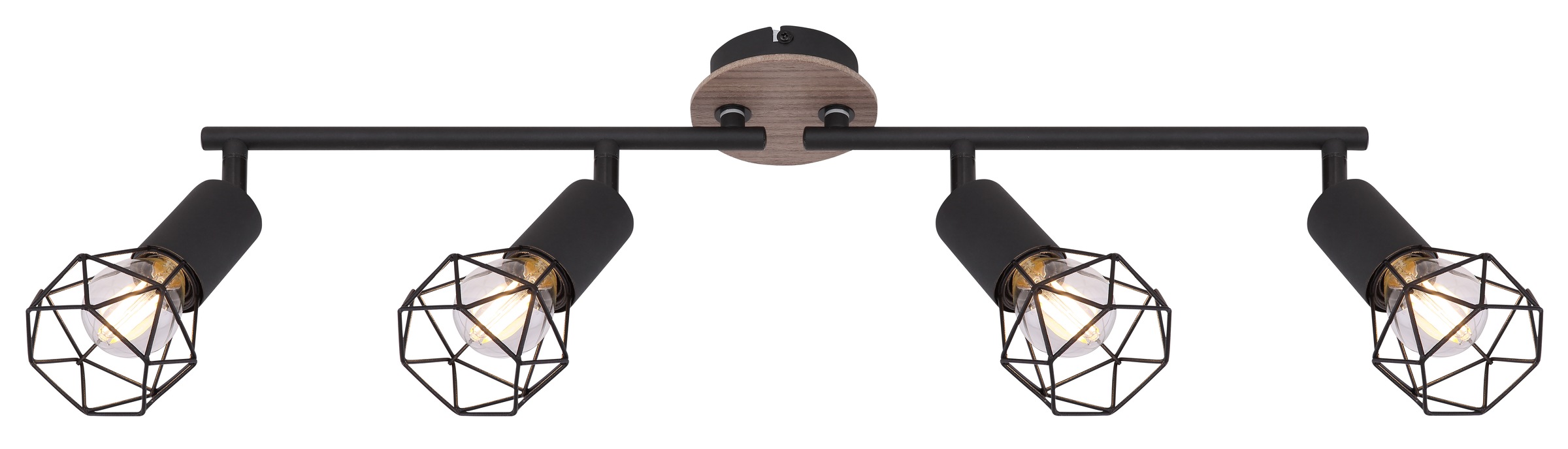 GLOBO LIGHTING Deckenstrahler »XARA I«, Leuchtmittel E14 | ohne Leuchtmittel, Deckenstrahler/Metall/Flur/Wohnzimmer/Schlafzimmer