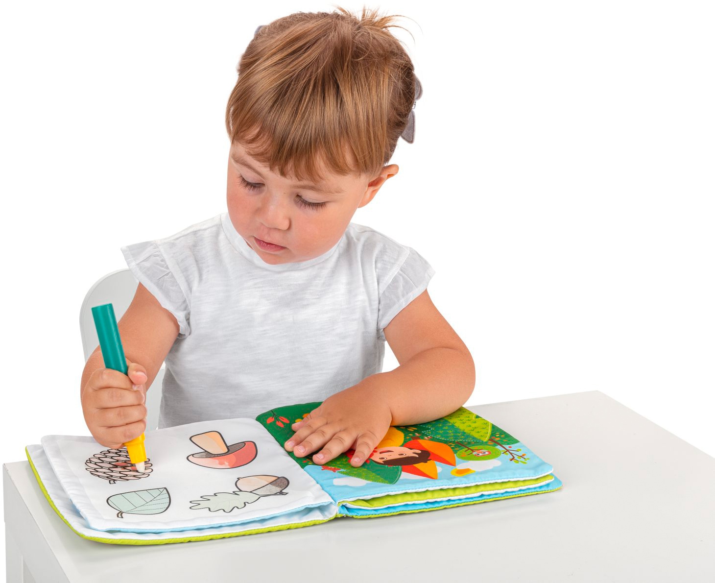 Chicco Kreativset »Bemalbares Buch - Jahreszeiten«