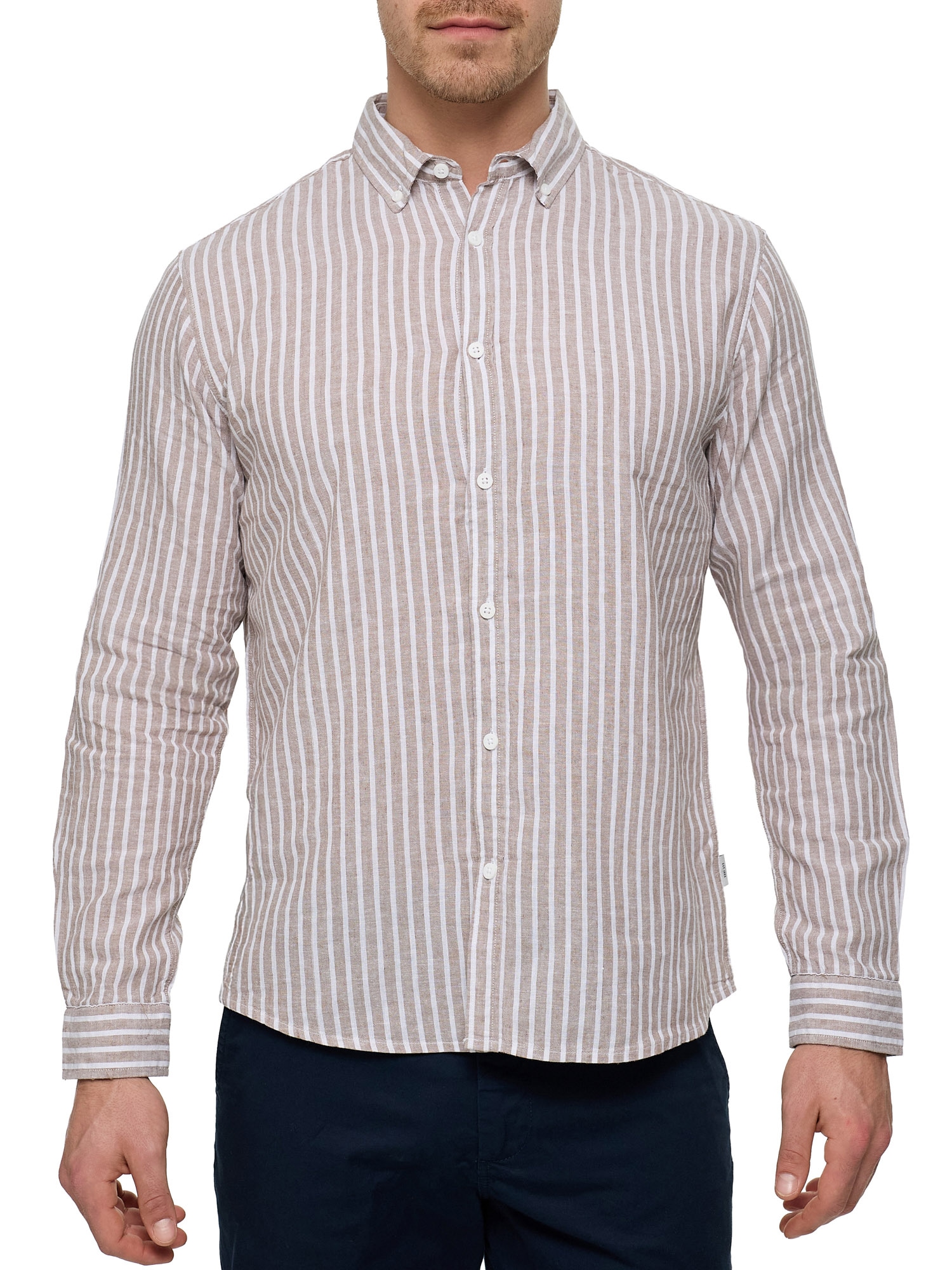 Indicode Langarmhemd "INBrayden" günstig online kaufen