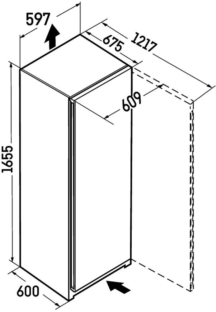 Liebherr Gefrierschrank »GN 50Vd26_091526651« 165,5 cm hoch 59,7 cm breit