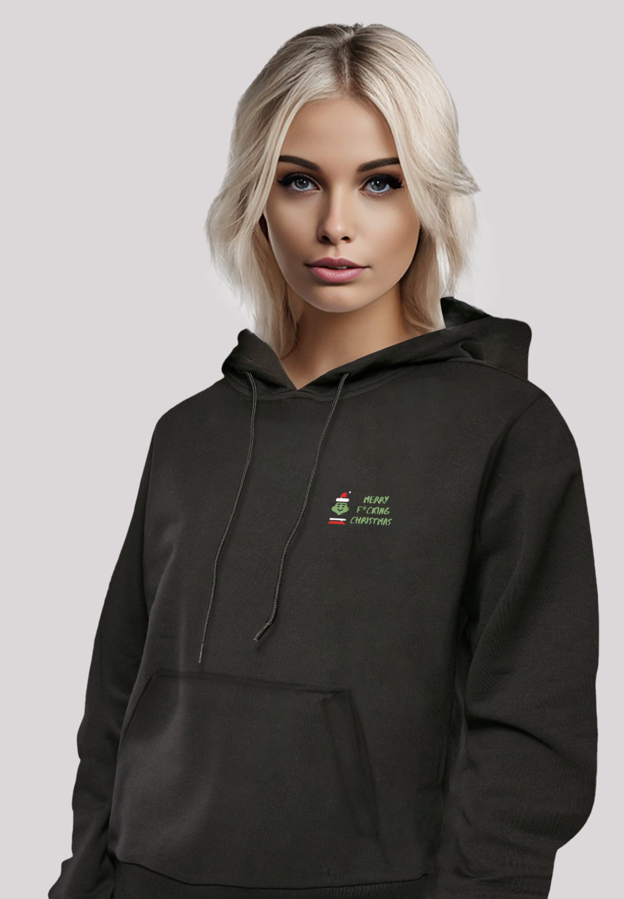 F4NT4STIC Kapuzenpullover »Grinch Merry Christmas Weihnachten«, Premium Qualität, Weihnachten, Geschenk