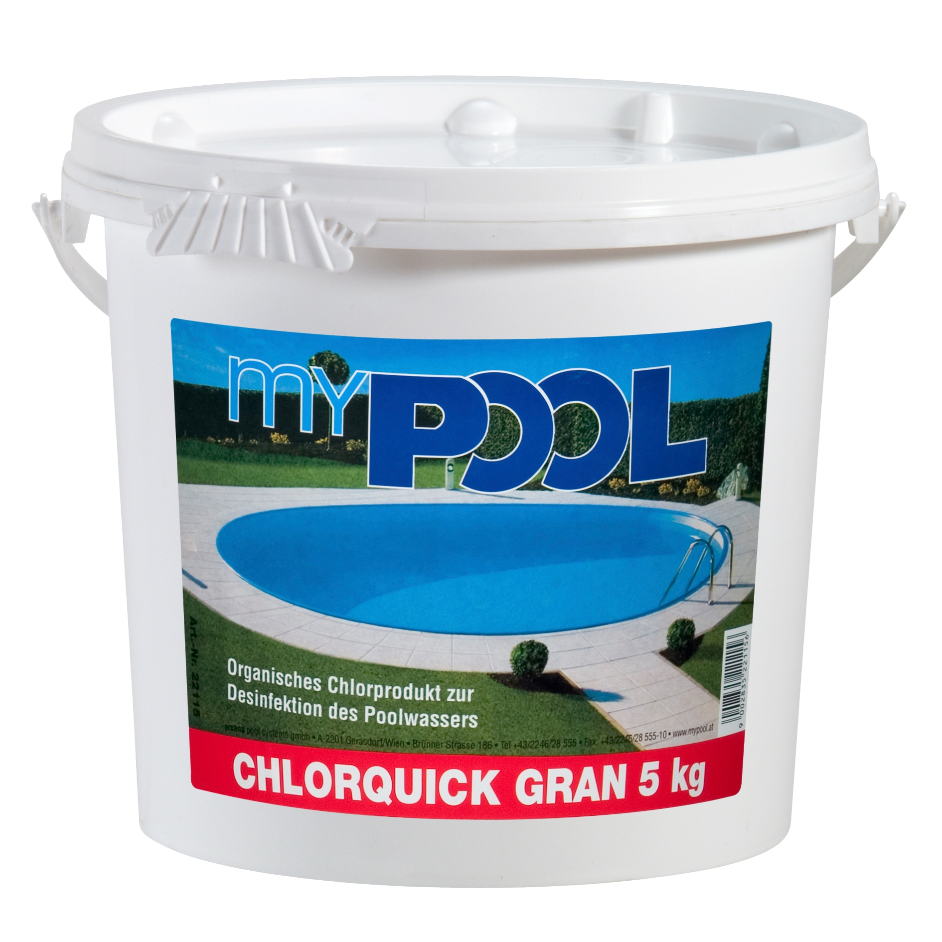 Chlorgranulat »Chlorquick Gran«, 5 kg