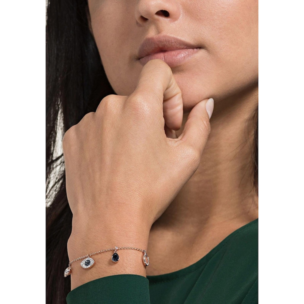 Swarovski Armband »Schmuck Gesschenk Armkette Bettelarmband Magisches Auge Sonne Hufeisen«