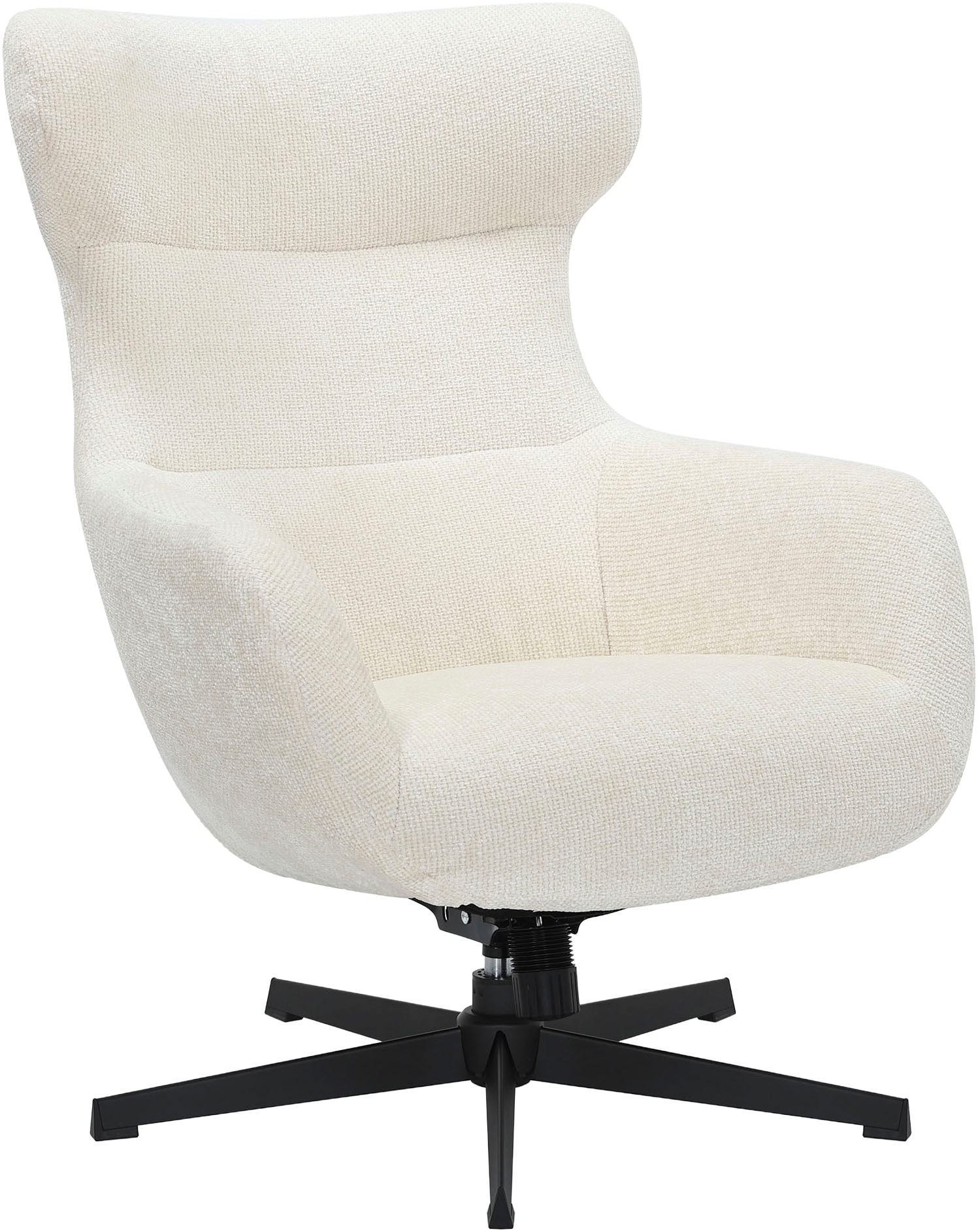 SalesFever Sessel "Marvello, Chenillestoff, 360 Dreh- und Kippfunktion" Komfortsessel mit ergonomischem Sitzkomfort und weichem Stoff