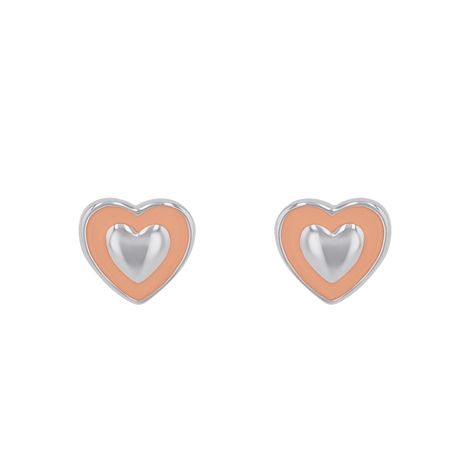 Prinzessin Lillifee Paar Ohrstecker »Herzen, 2037935«, mit Emaille