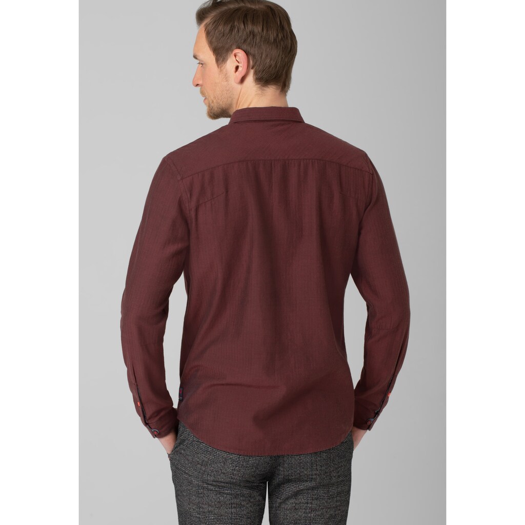 TIMEZONE Langarmhemd »Micro Pattern Shirt«