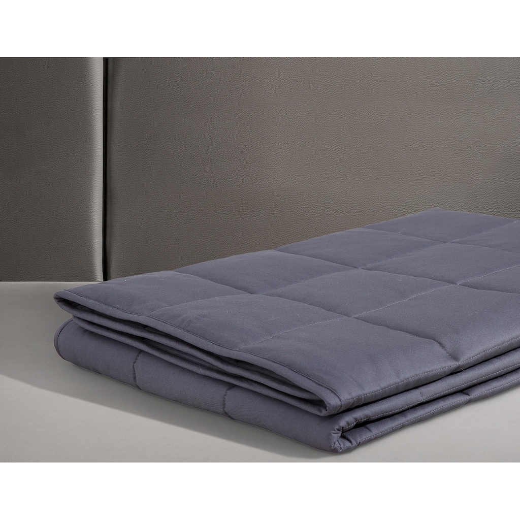 Wohnen Bettdecken, Kopfkissen & Unterbetten Traumecht Gewichtsdecke »Jayden«, warm, (1 St.), sorgt besonders bei Wälzern für ruh