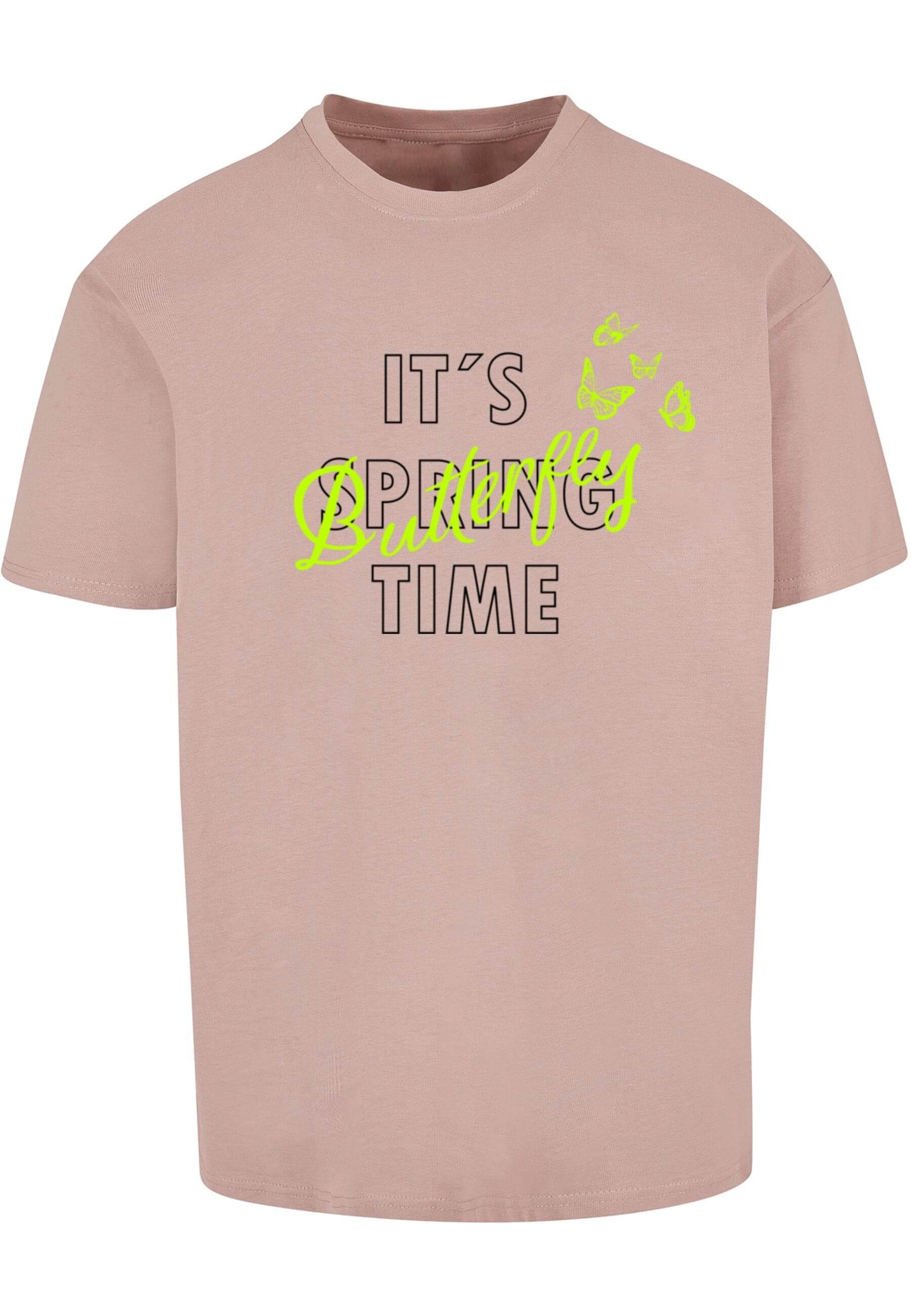 T-Shirt »Merchcode Herren Its Spring Time Heavy Oversized Tee«, (1 tlg.)