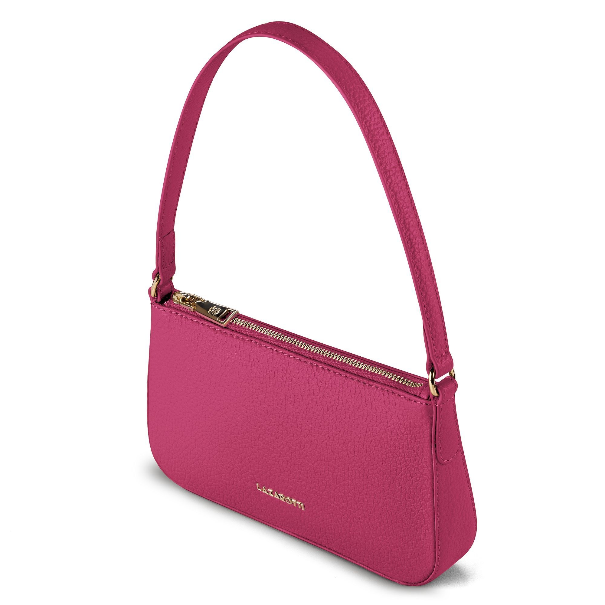 Lazarotti Schultertasche »Bologna Leather Pochette Schultertasche Leder 22 cm«