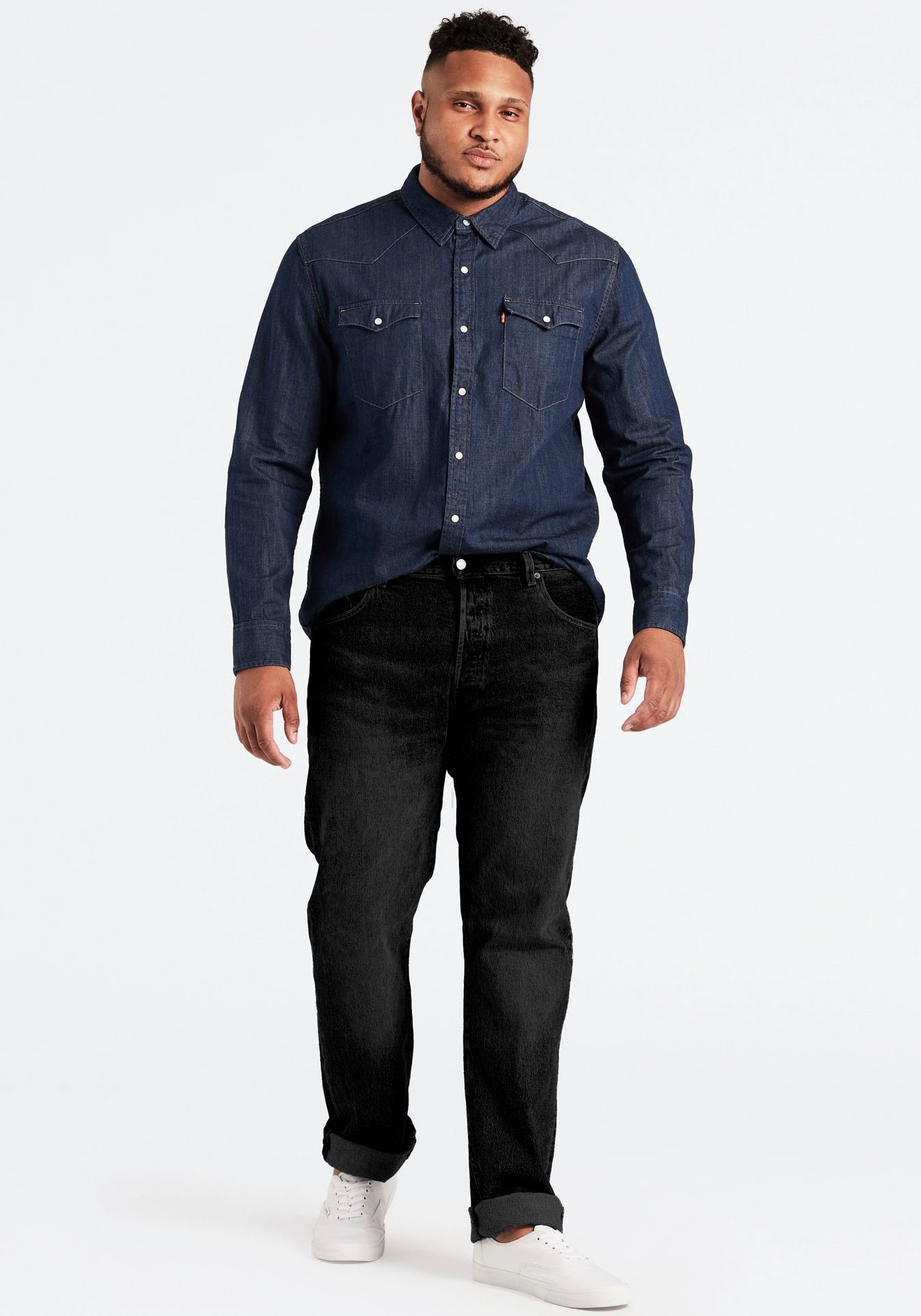 Levis Plus Tapered-fit-Jeans "502 TAPER B&T", mit Stretch günstig online kaufen