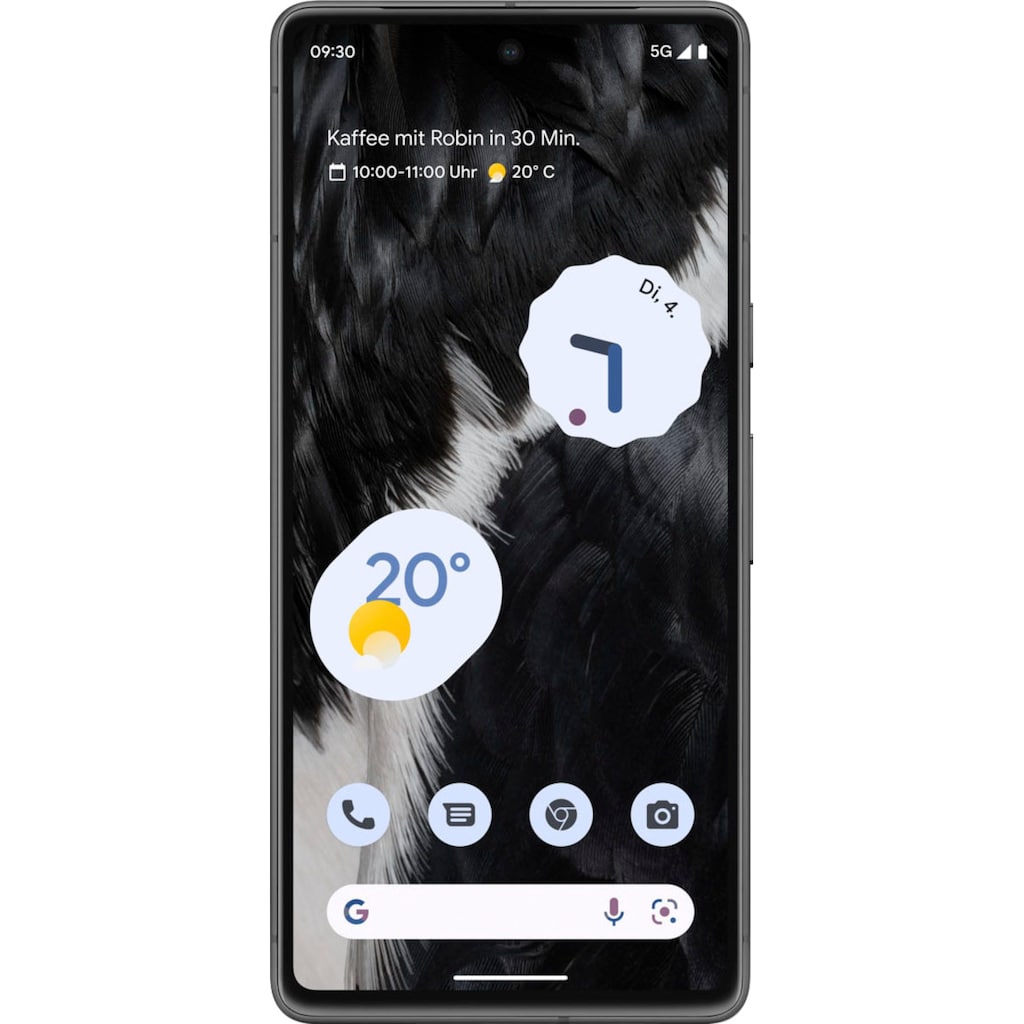 Google Smartphone »Pixel 7«, Obsidian, 16,05 cm/6,3 Zoll, 256 GB Speicherplatz, 50 MP Kamera