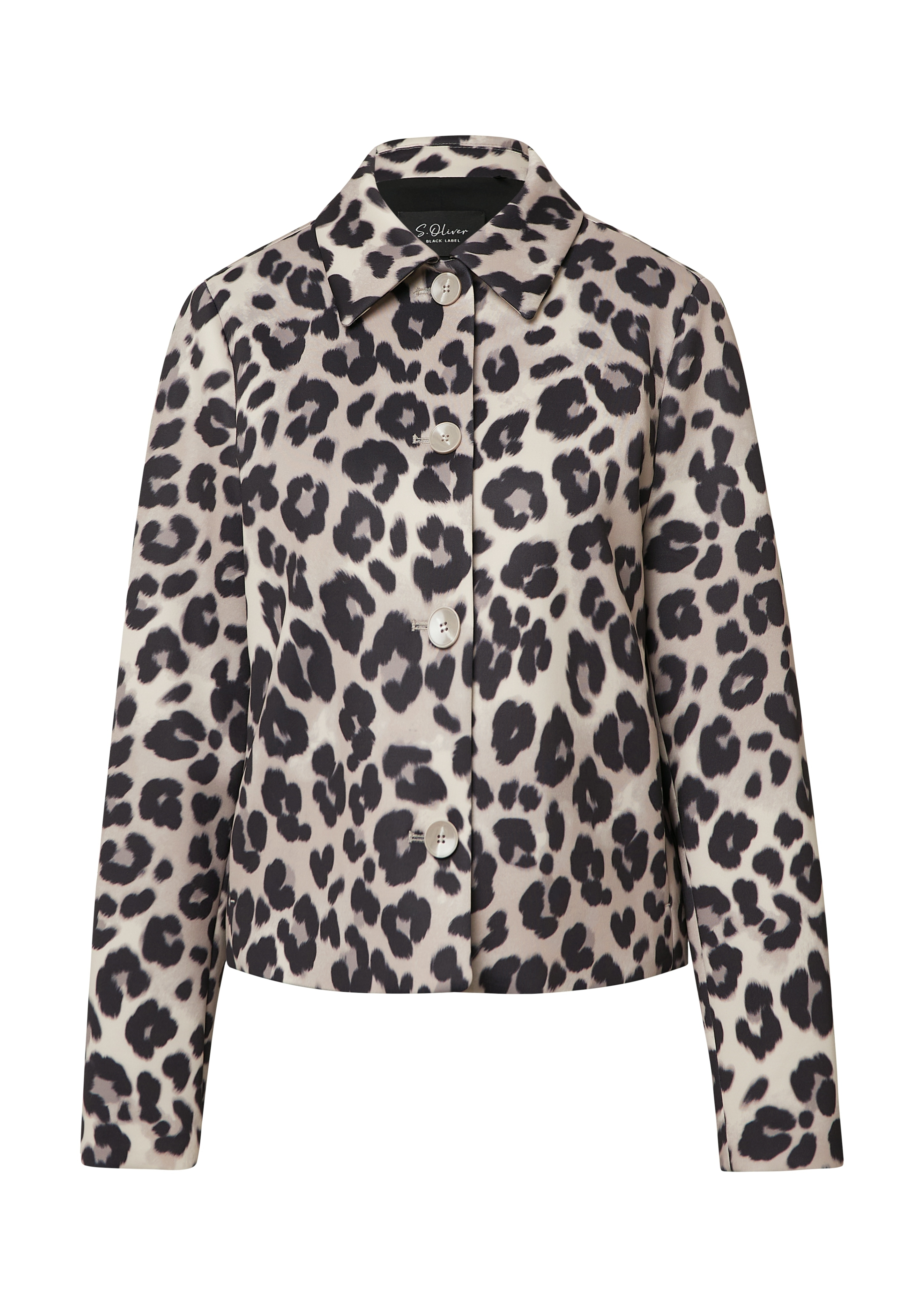 Thumbnail - s.Oliver BLACK LABEL Hemdjacke mit Hemdkragen