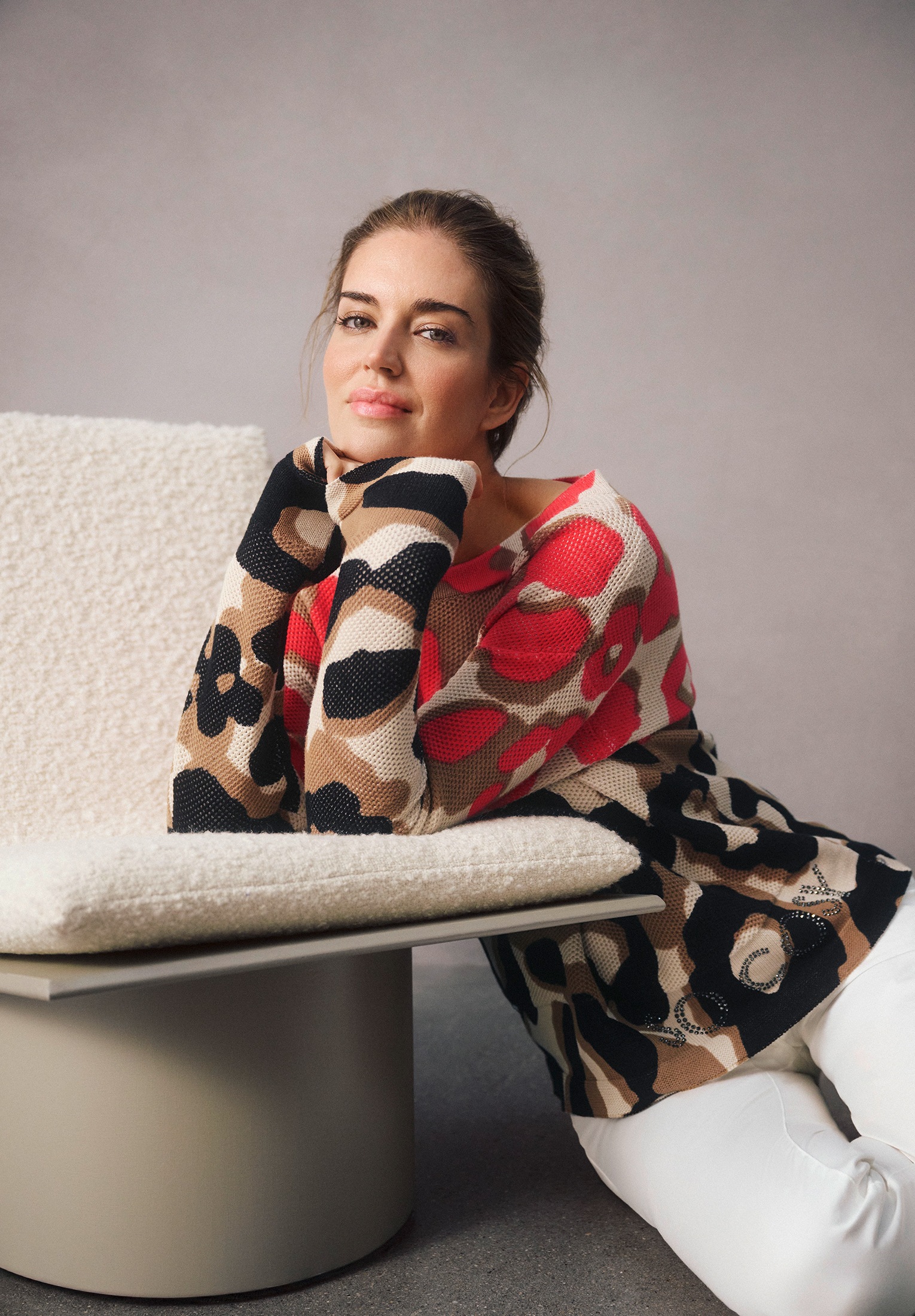 Betty Barclay Strickpullover »Betty Barclay Strickpullover mit Print«, (1 tlg.), Druck