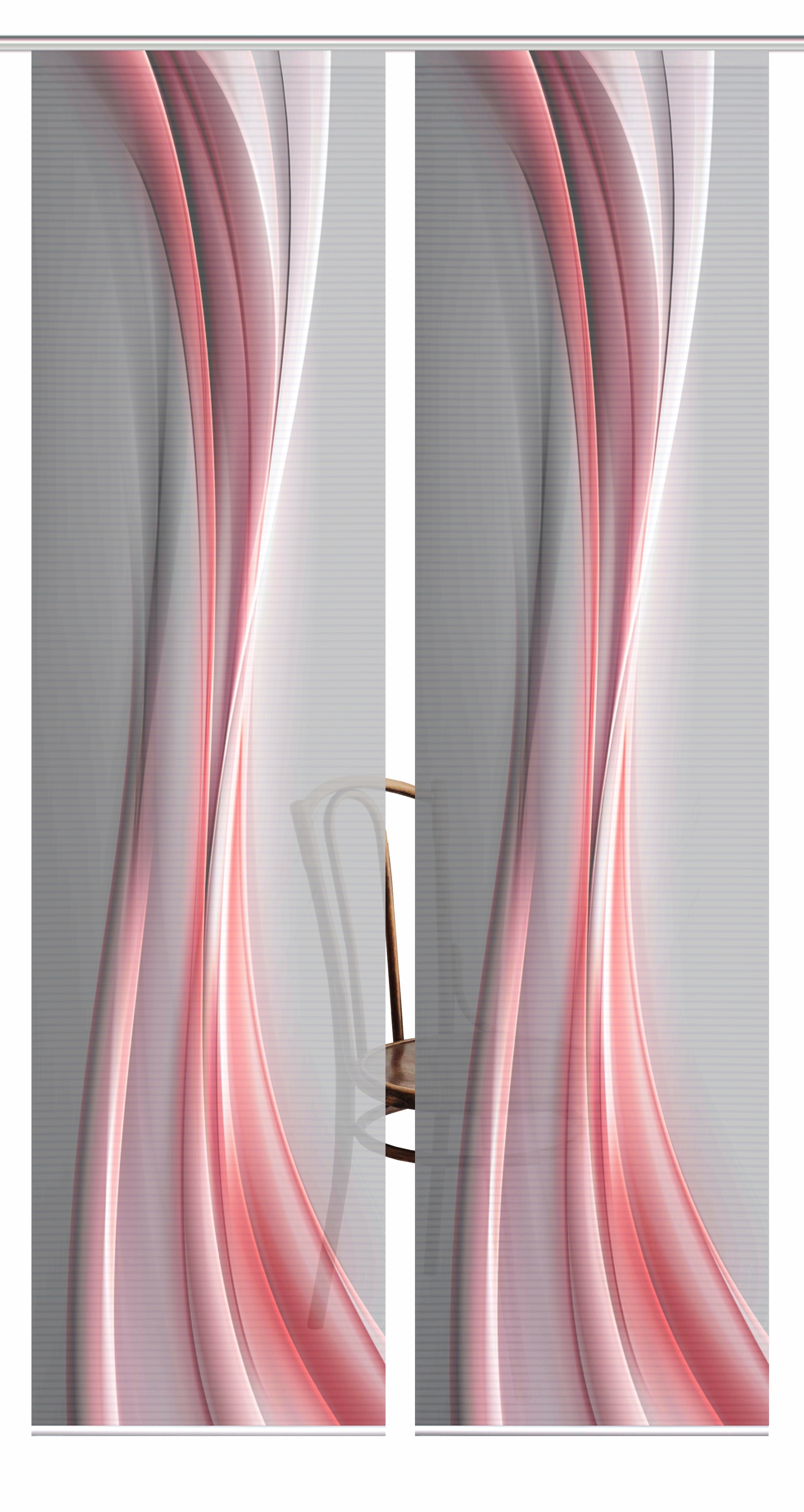 HOME in green Schiebegardine "ELANIA" Paneelwagen 2 Stk. tlg. SET DIGITALDR günstig online kaufen