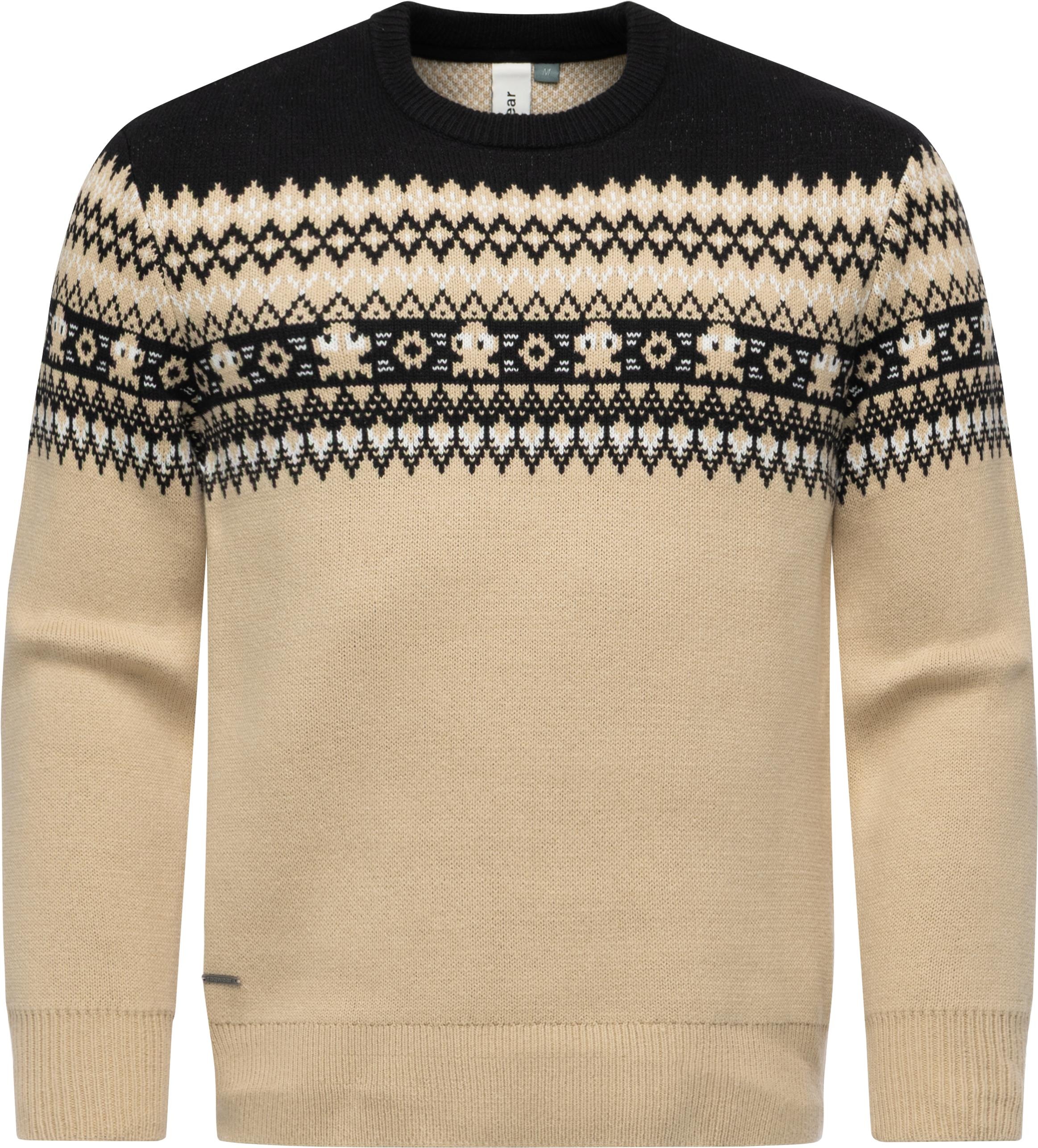 Ragwear Norwegerpullover „Norwen“ Warmer Norweger Herren Strickpullover