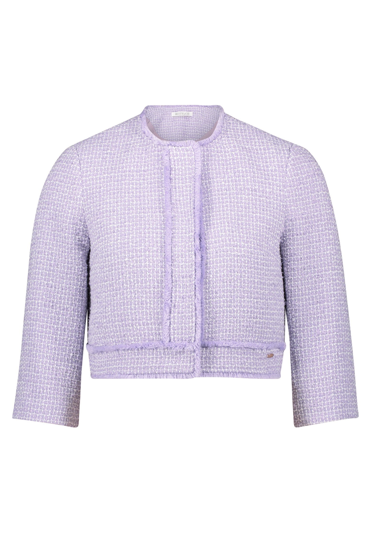 Betty&Co Jackenblazer "Betty & Co Bolero-Jacke mit aufgesetzten Taschen", M günstig online kaufen