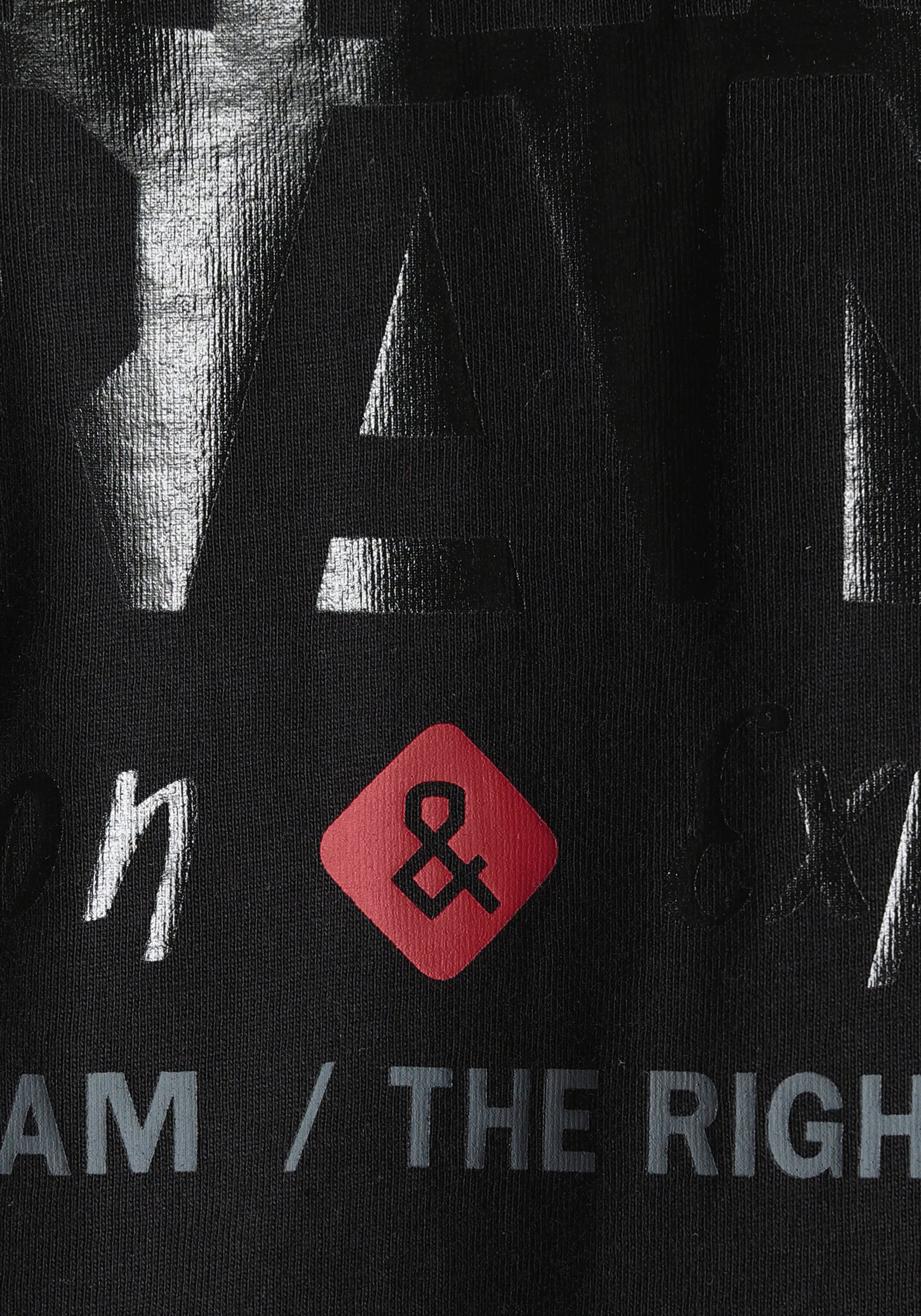 Man's World T-Shirt, Kurzarm, mit Print, Rundhals, aus Baumwolle, auch in großen Größen