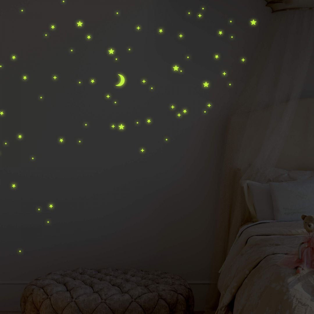 | »Leuchtsterne Sternenhimmel«, (1 BAUR St.) bestellen Wandtattoo Wall-Art