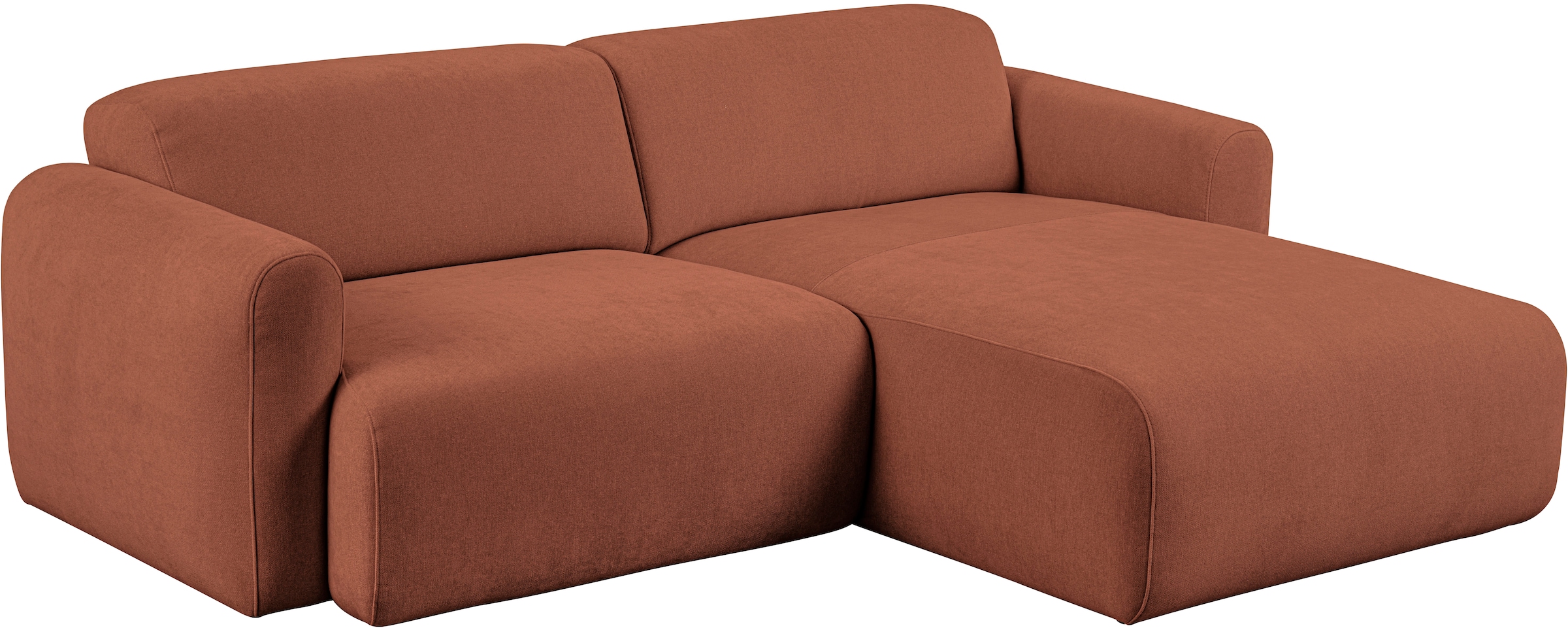 andas Ecksofa »Myrland«, Breite 232 cm, Chenille, Easy Clean Stoff, mit Kaltschaum