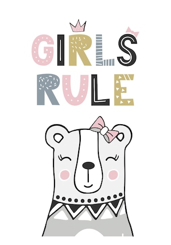Lüttenhütt Leinwandbild »Girls rule« kaufen