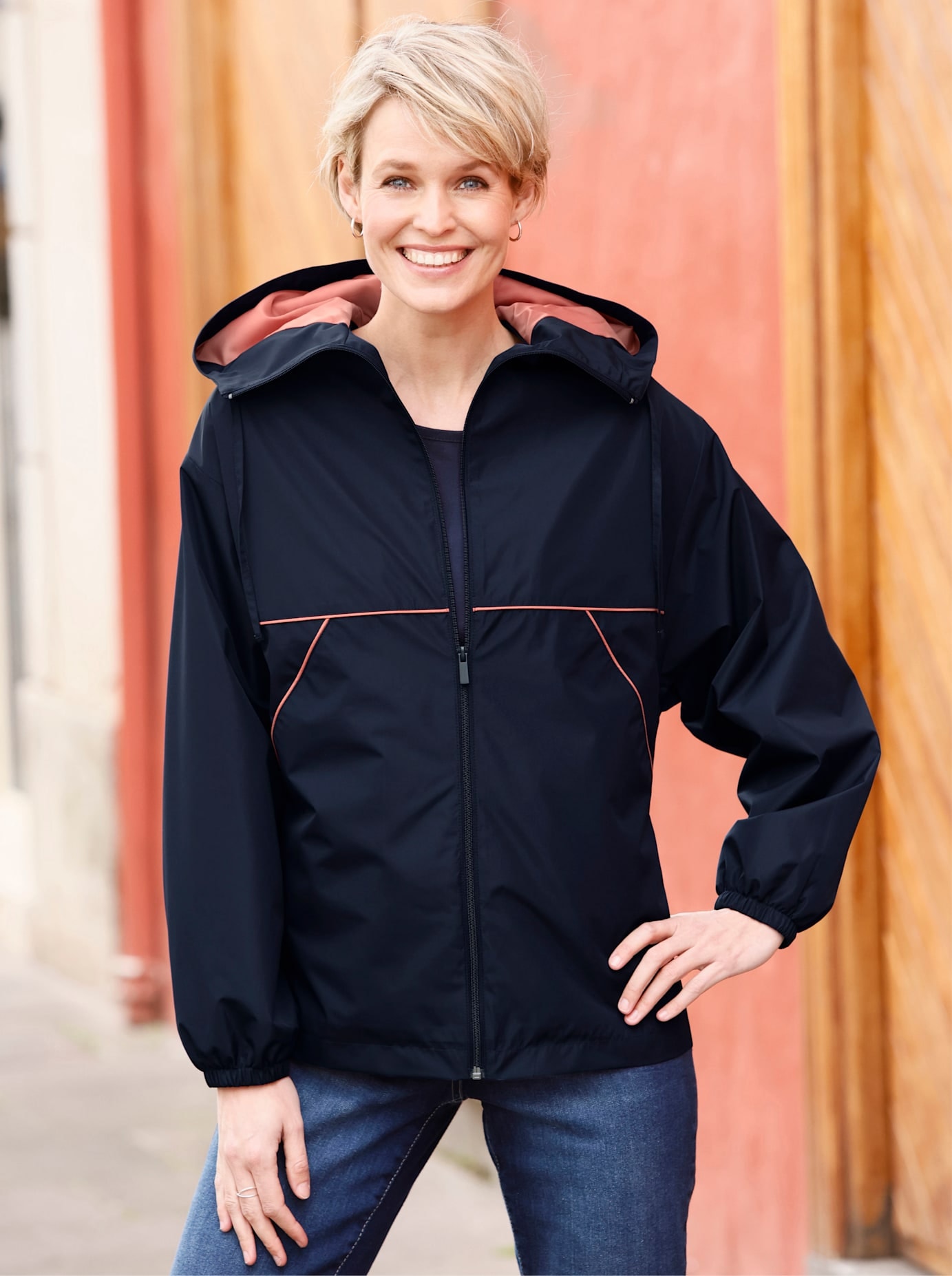 Classic Basics Langjacke mitKapuze günstig online kaufen
