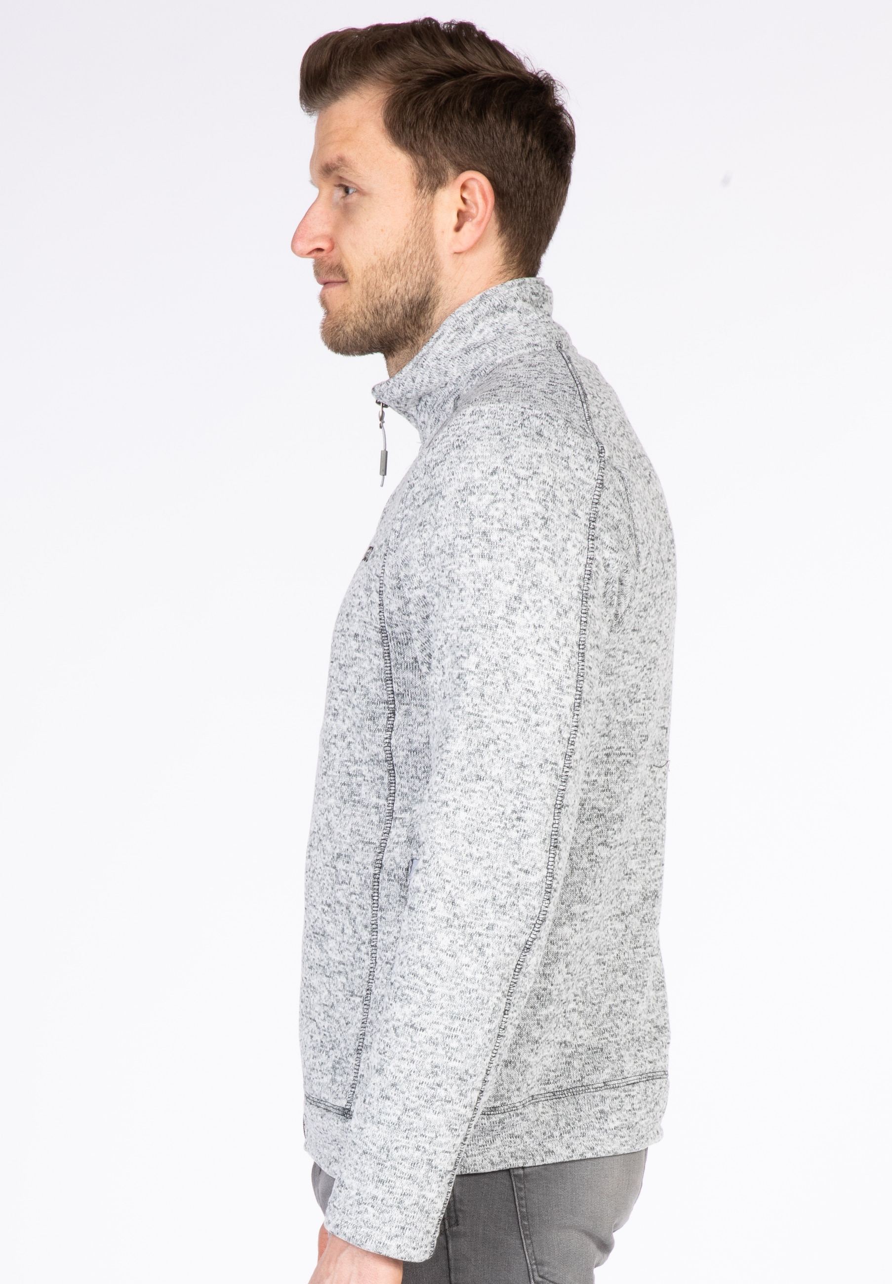 DEPROC Active Strickfleecejacke »KIRKVALE X MEN«, auch in Großen Größen erhältlich