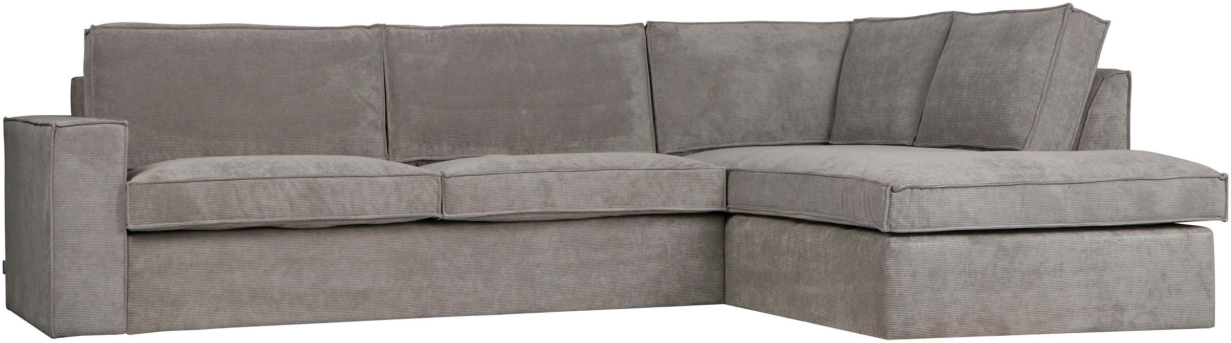 WOOOD Ecksofa »Thomas«, frei im Raum stellbar, Stellmaße H 92 cm x B 283 cm, L-Form