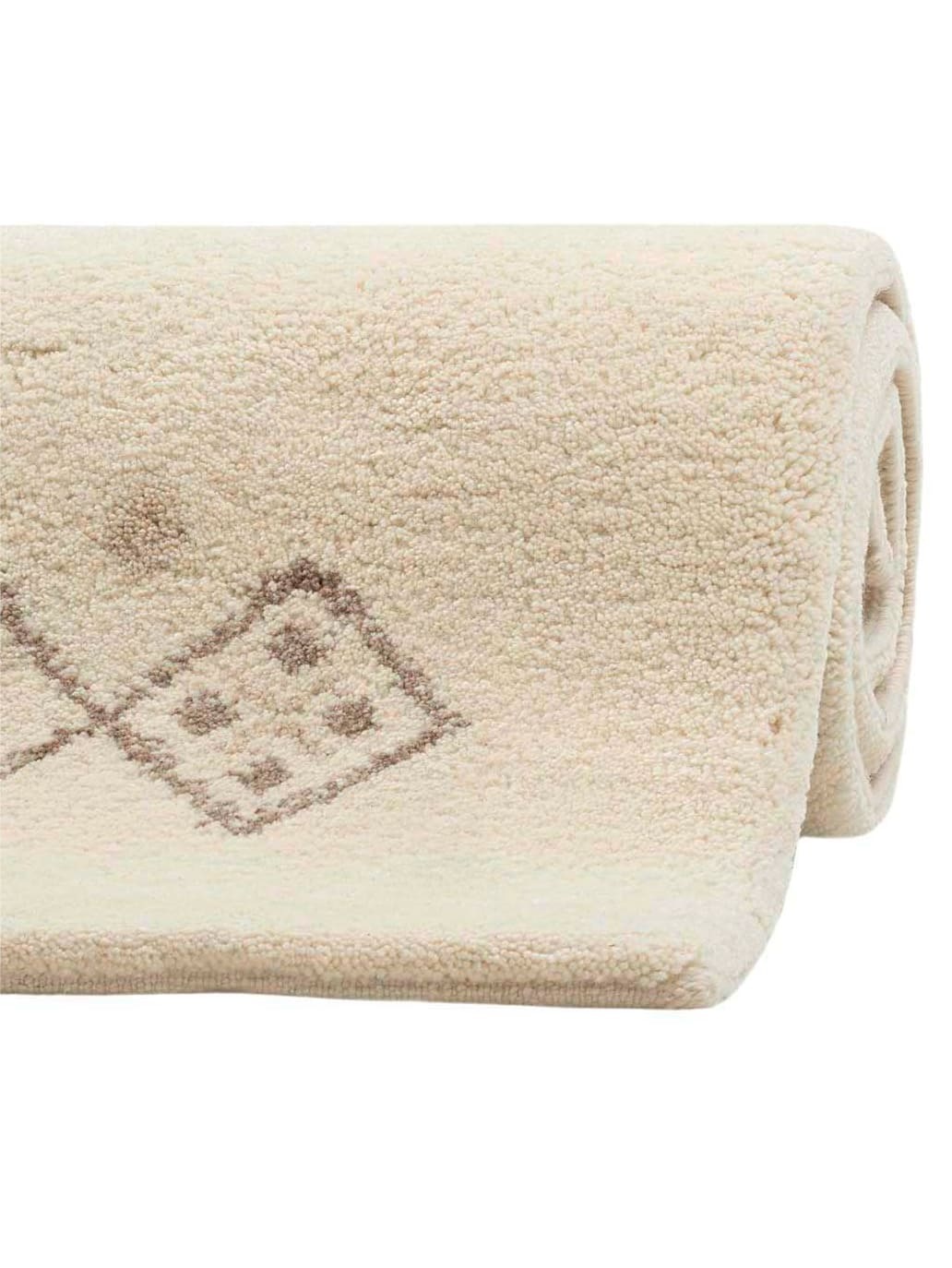 Teppich HEINE HOME Gr. 5, beige (natur), B:170cm H:24mm L:240cm, Wolle, Teppiche, Teppich 2