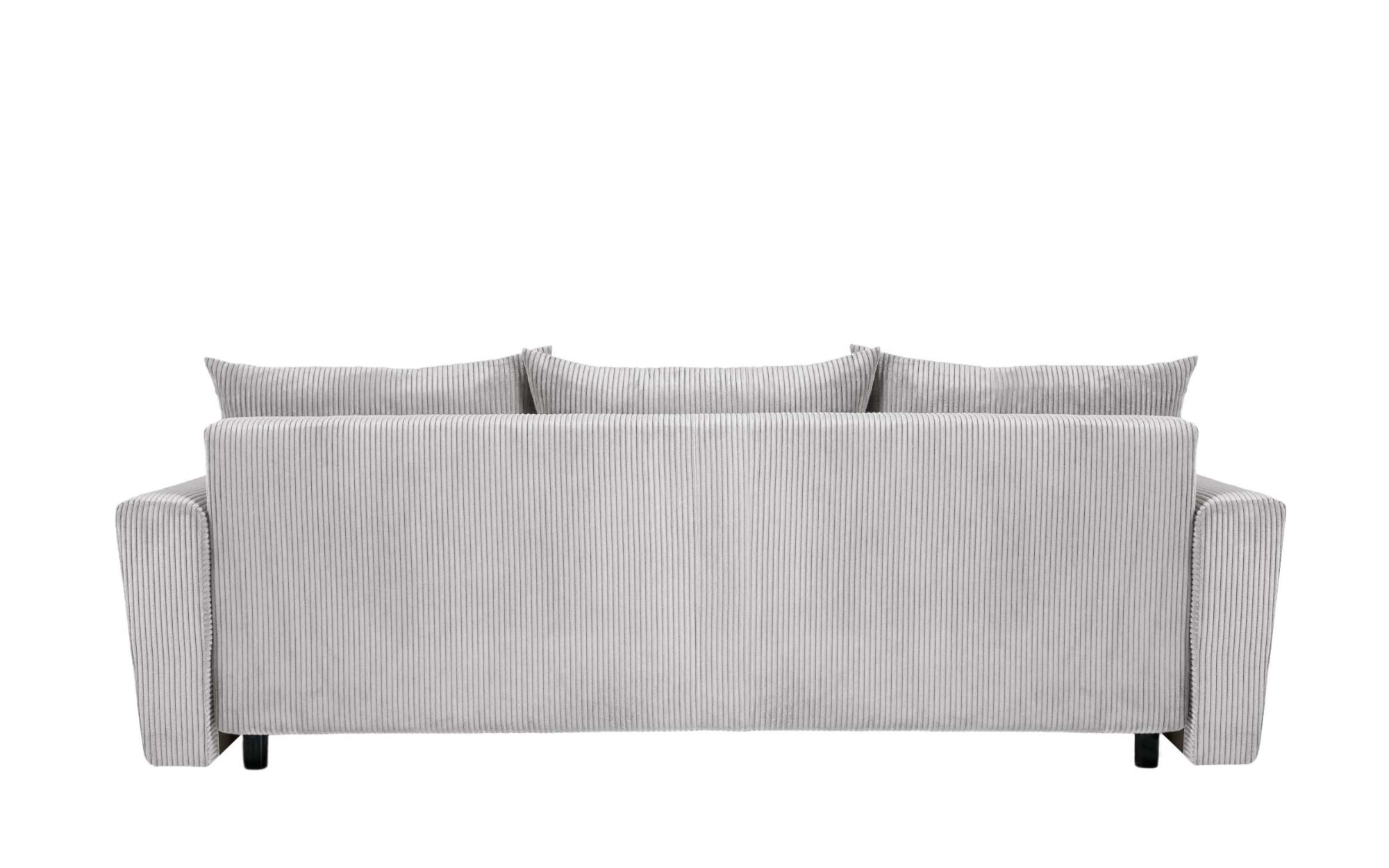 INOSIGN 3-Sitzer »MAGHERA Schlafsofa mit Bettkasten, in hochwertiger Verarbeitung«, mit Wellenunterfederung, Cord und Struktur-Bezug, B/H/T 230/92,5/79 cm