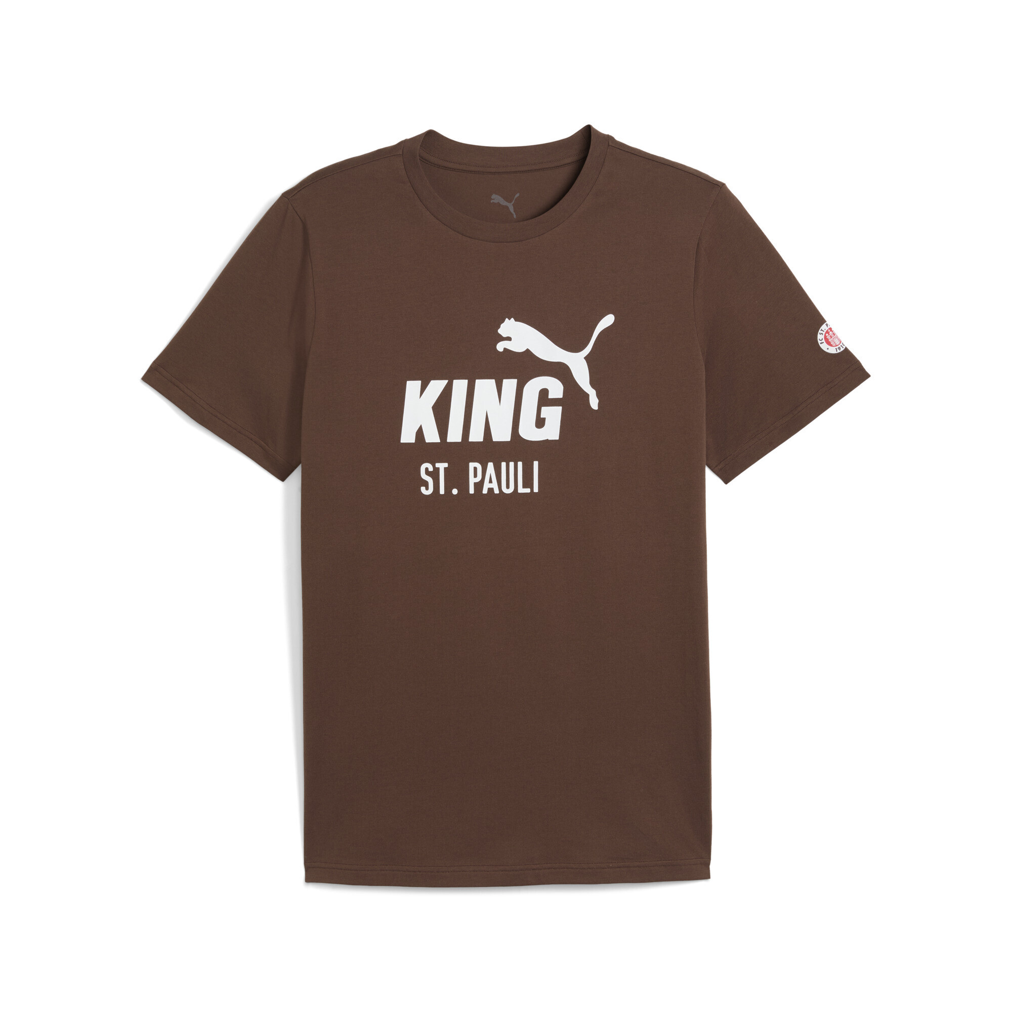 PUMA "FC St. Pauli KING Logo T-Shirt Herren"