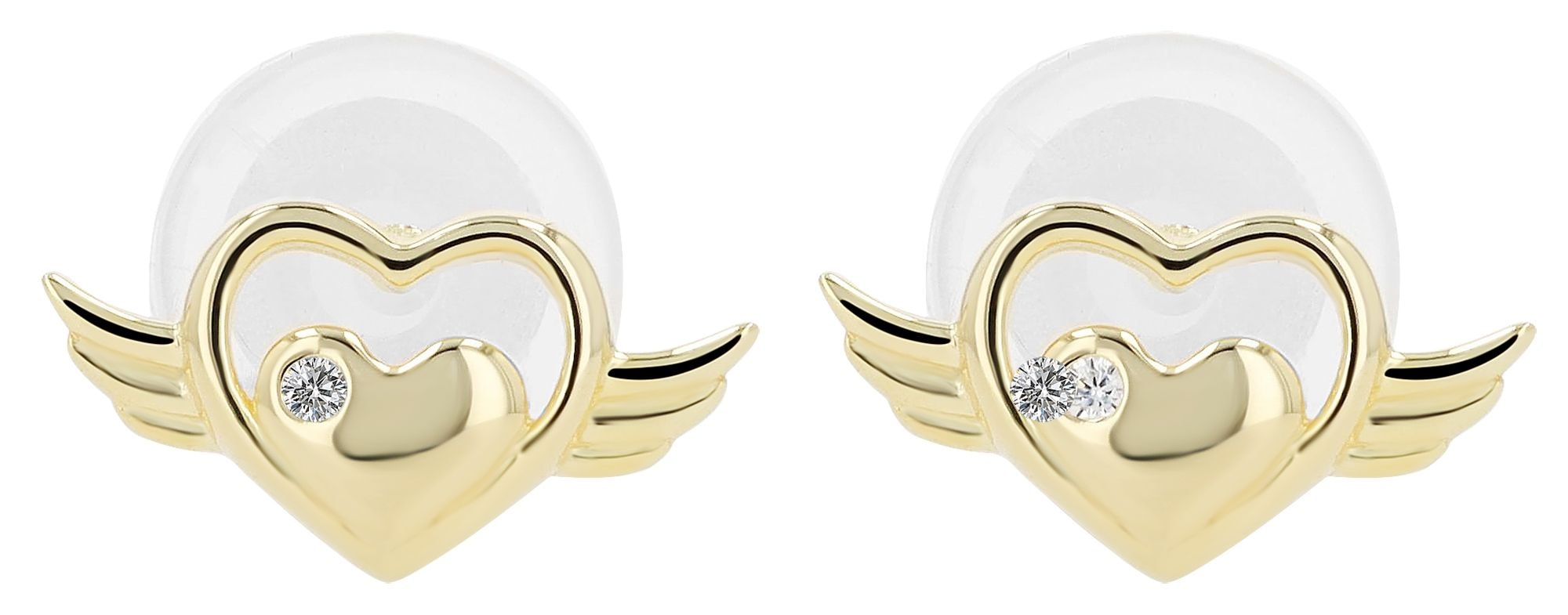 Adelia´s Paar Ohrhänger "Damen Ohrringe – Ohrstecker aus 925 Silber mit Zir günstig online kaufen