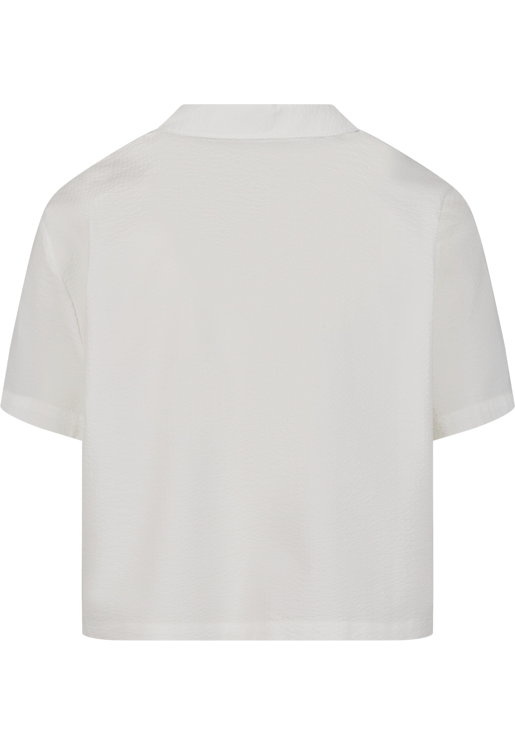 URBAN CLASSICS Langarmhemd »Urban Classics Damen Ladies Seersucker Shirt«