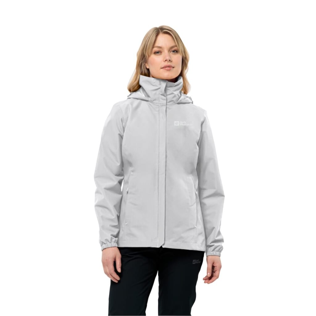 Jack Wolfskin Funktionsjacke »STORMY POINT 2L JKT W«, mit Kapuze