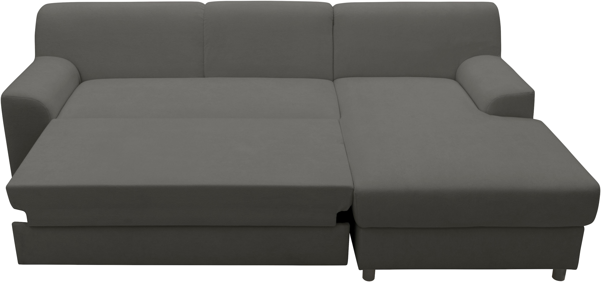 INOSIGN Ecksofa »Turah 2, L-Form, in Cord u. wasserabweisender Microfaser, Federkern«, B/T/H: 241/146/79 cm, incl. Zierkissen, wahlweise mit Bettfunktion