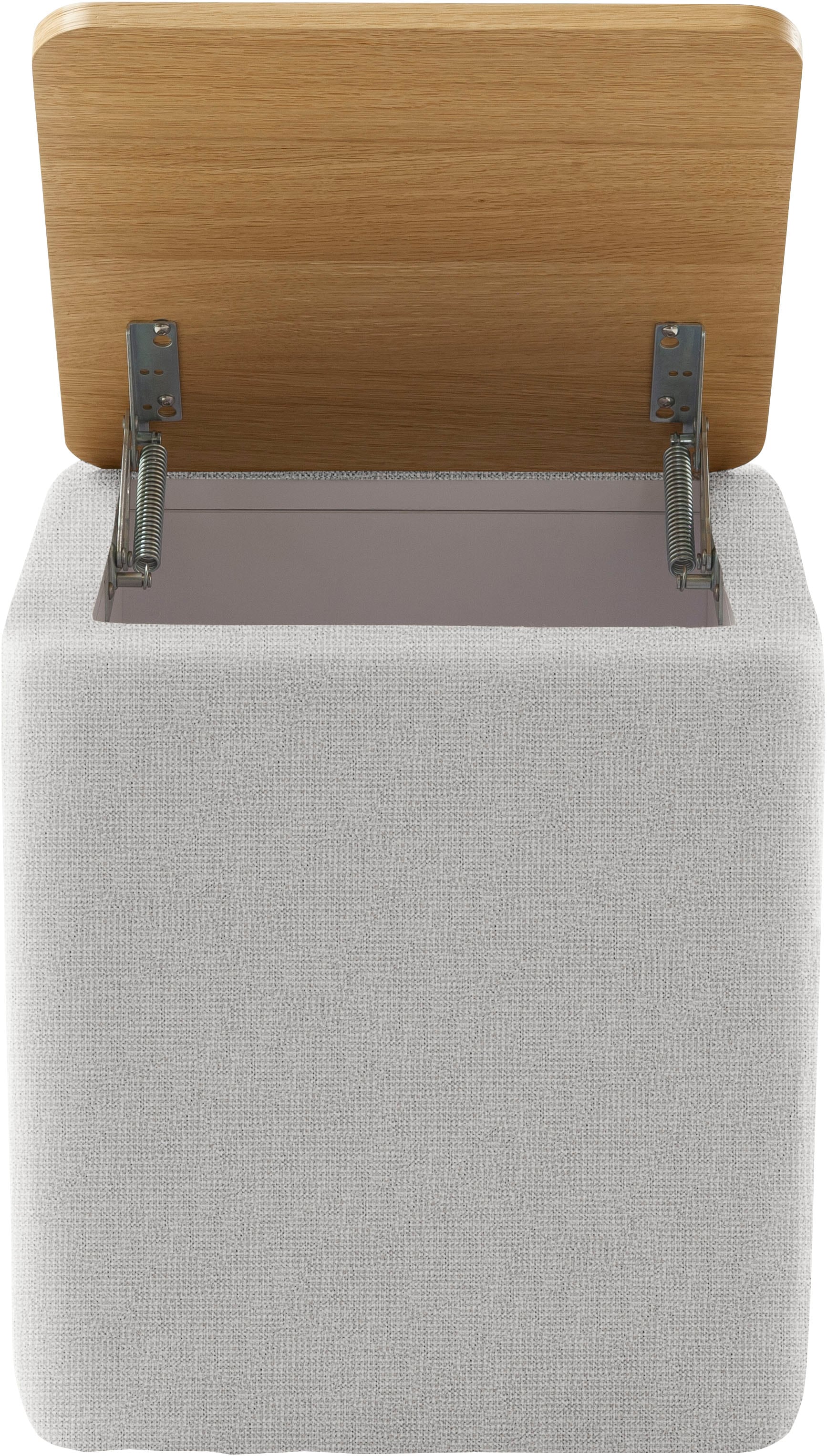 Home affaire Ablagetisch »Kyro, Stauraum mit Tischplatte Eiche, Breite 40 cm« Stylisch, handlich und praktisch für dein Schlafzimmer
