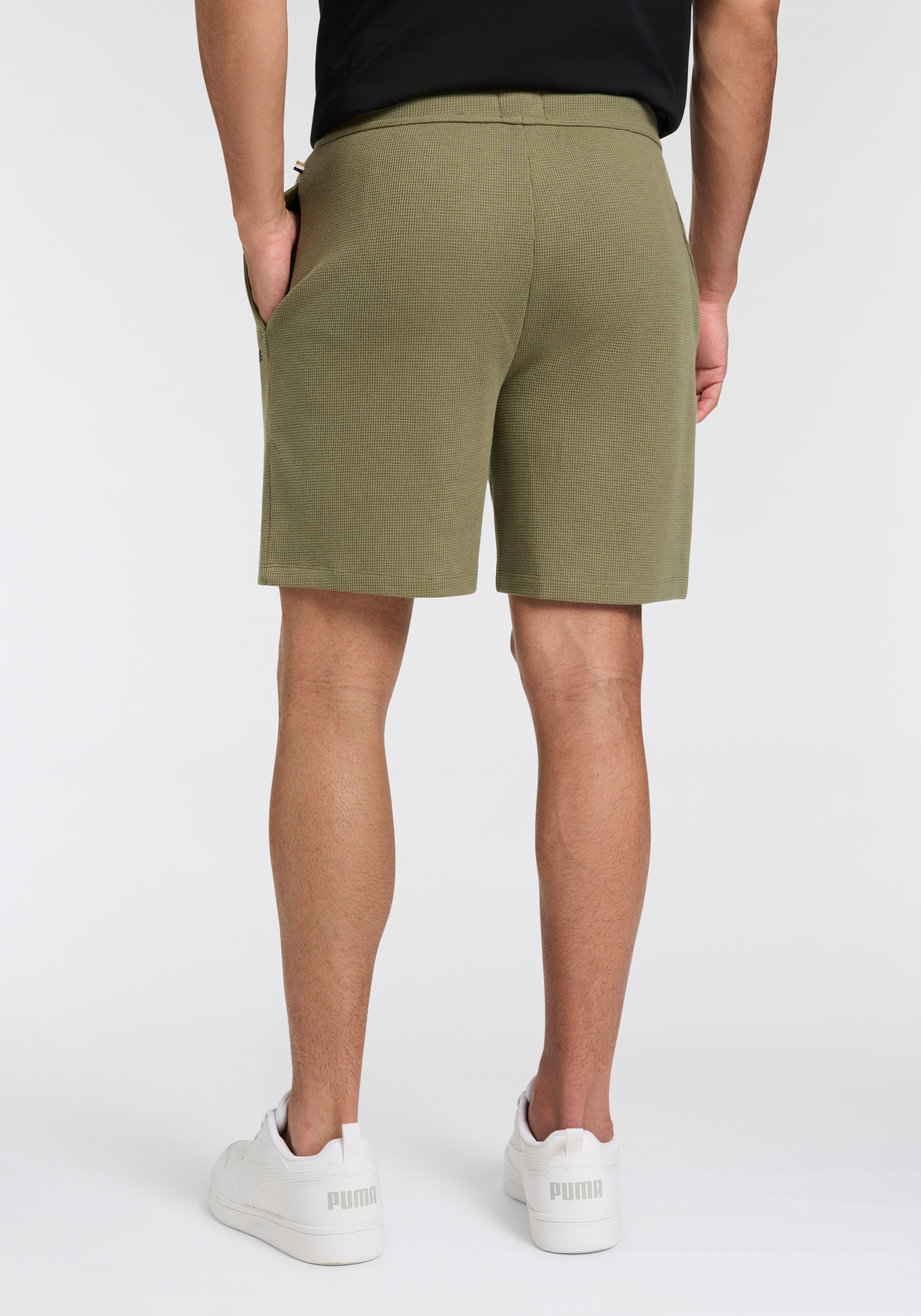 BOSS Pyjamashorts »Waffle Shorts«
