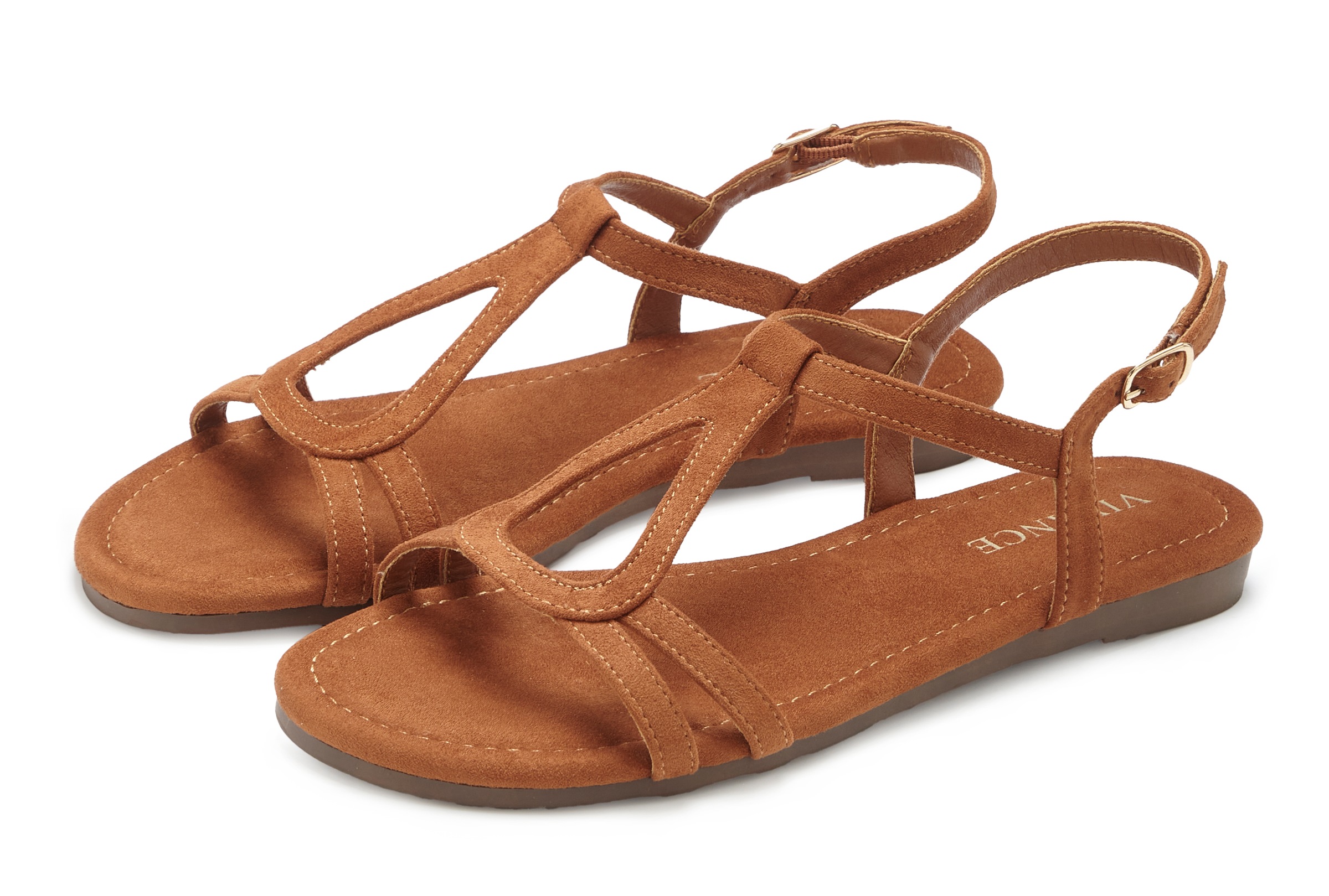 Vivance Sandale "Sandalette, offener Schuh, Sommerschuh" NEU aus weichem Material VEGAN