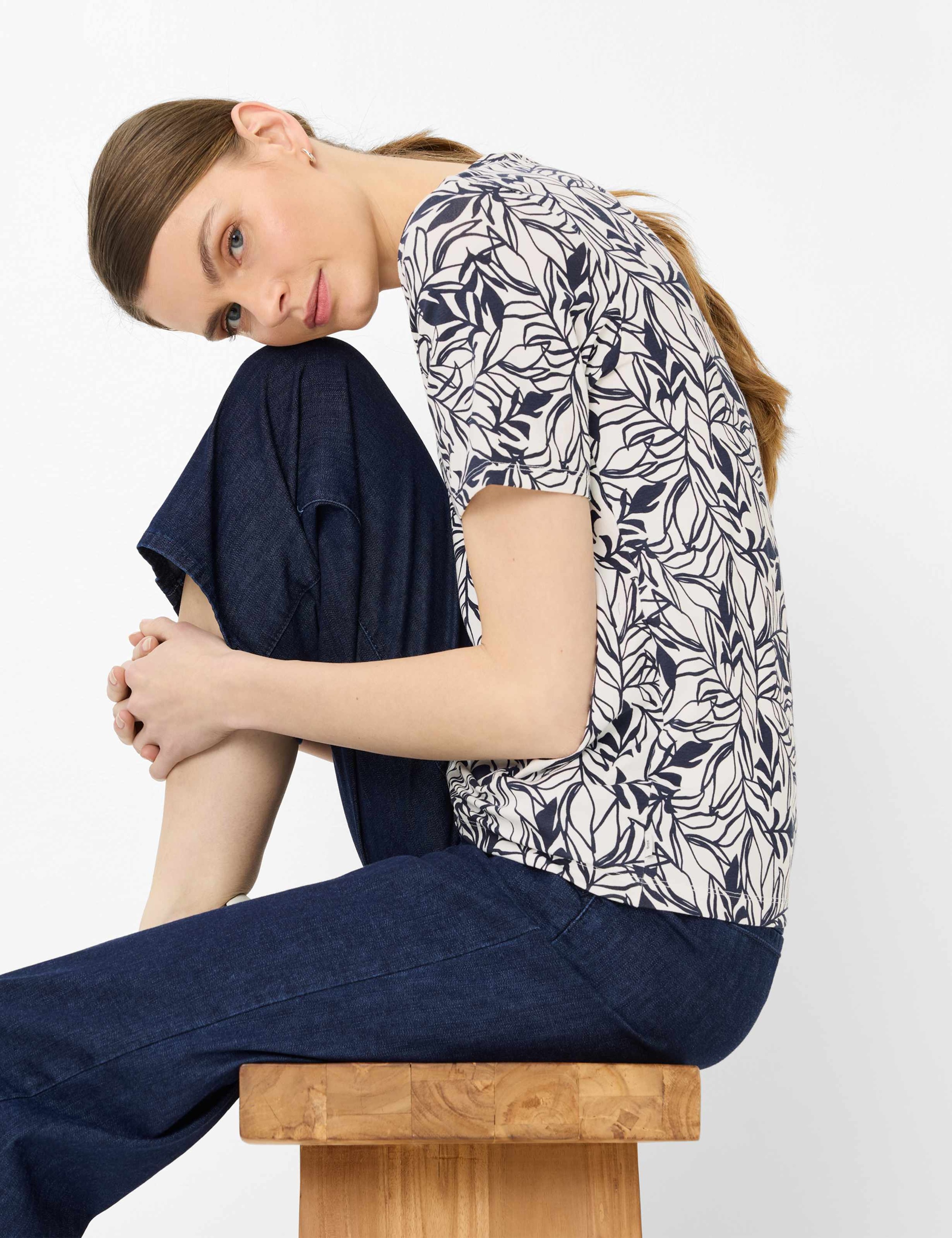 Brax Kurzarmshirt »Style CARINA S«