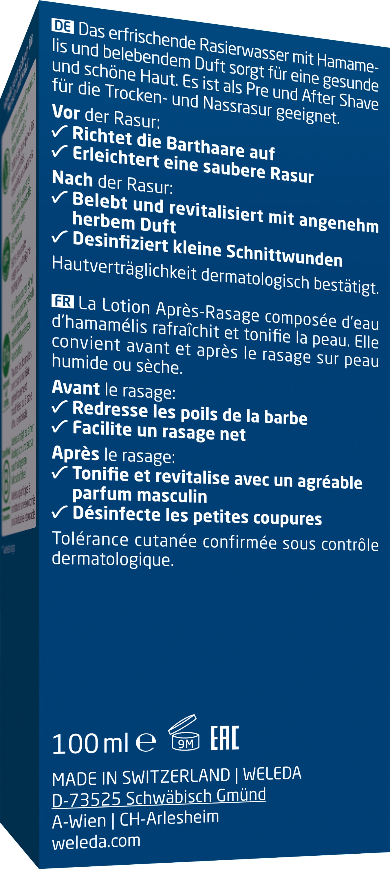 WELEDA Gesichtsserum »Weleda For Men Rasierwasser«