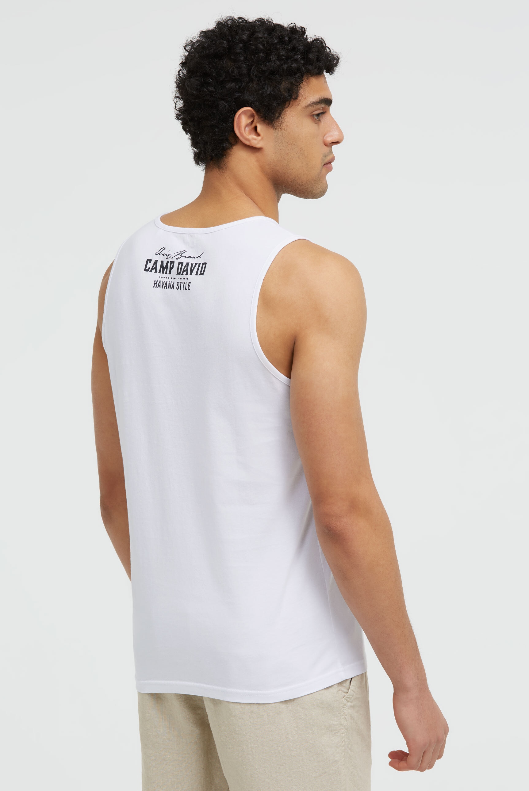 CAMP DAVID Tanktop aus Baumwolle