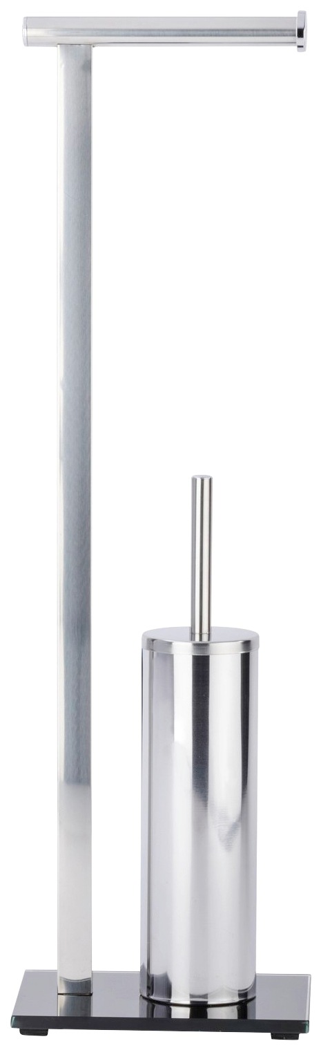 WENKO WC-Garnitur "Lava" 1 Stk. aus Edelstahl günstig online kaufen